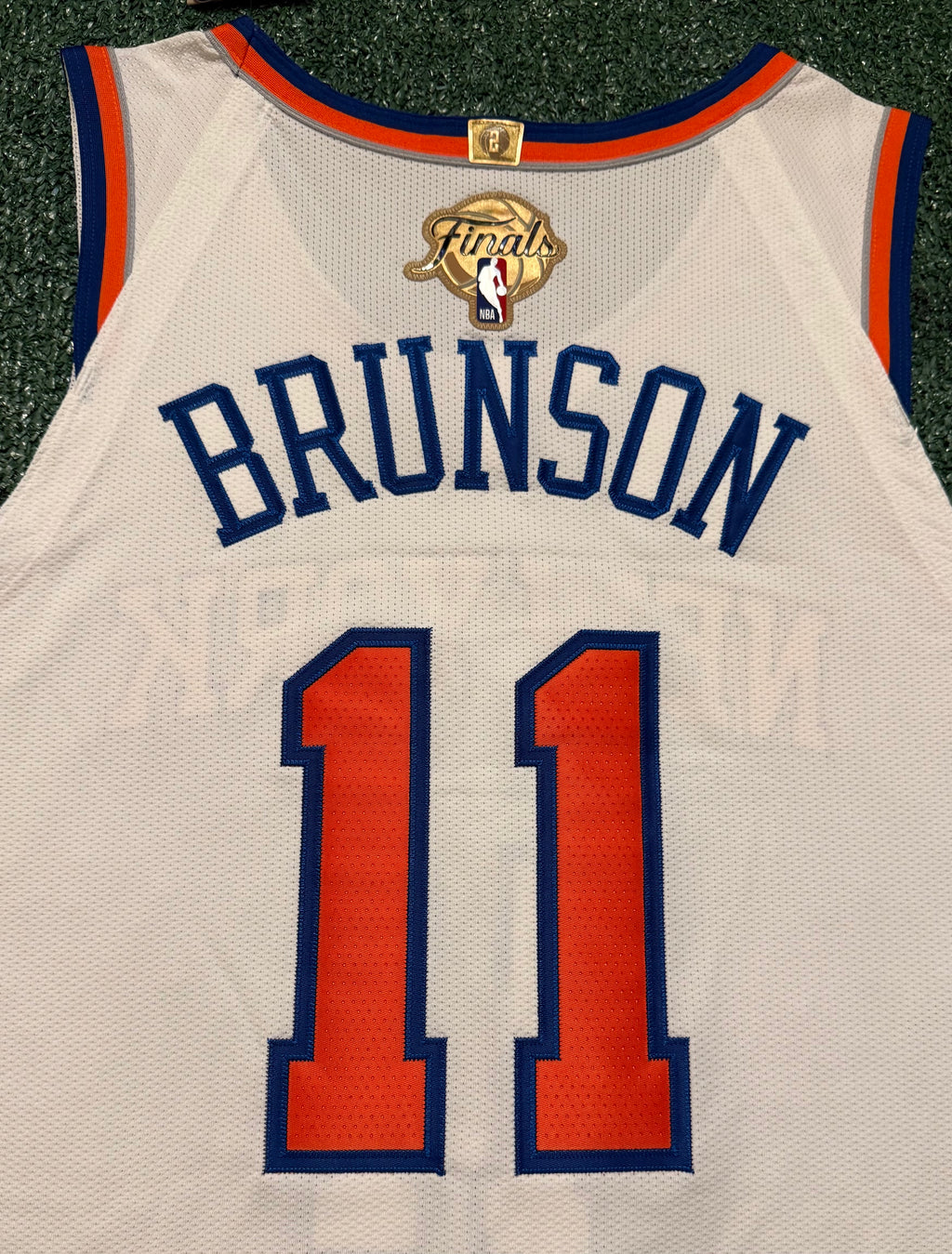 Jalen Brunson New York Knicks Jersey #11 Nike ADV Authentic White Size 52 (XL) NBA