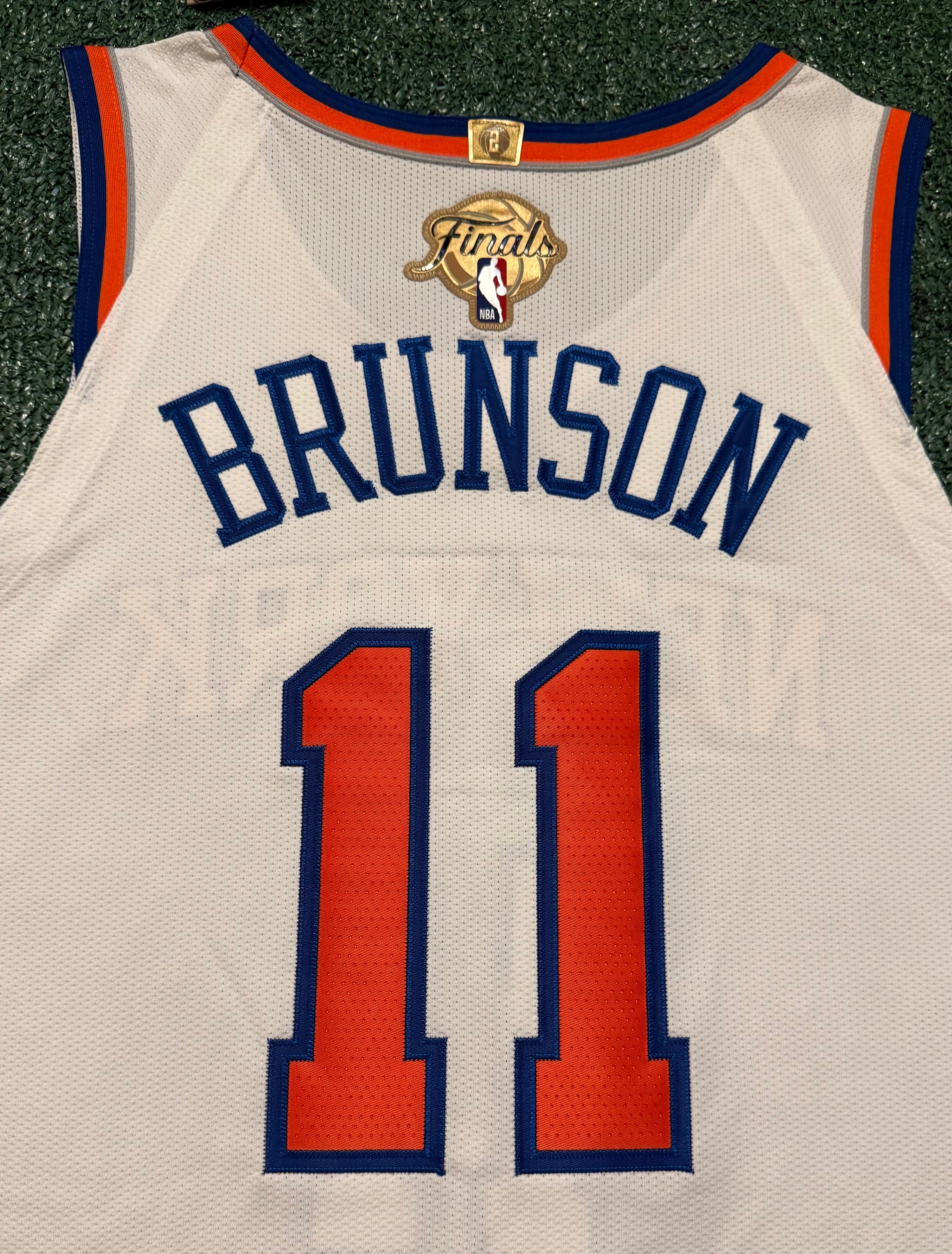 Jalen Brunson New York Knicks Jersey #11 Nike ADV Authentic White Size 52 (XL) NBA