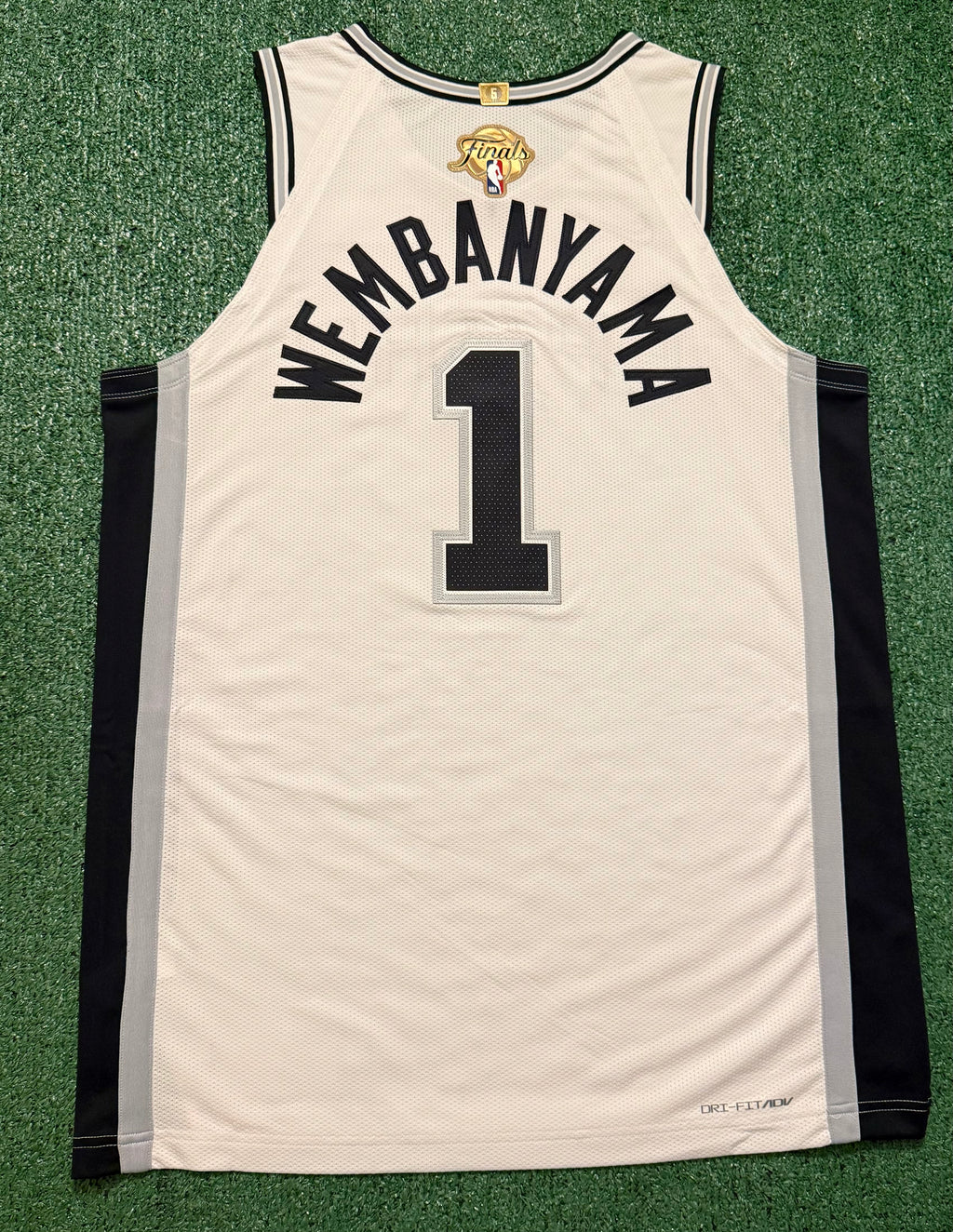 Victor Wembanyama San Antonio Spurs Jersey #1 Nike ADV Authentic White Size 48 (L) NBA