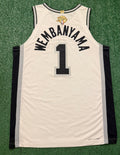 Victor Wembanyama San Antonio Spurs Jersey #1 Nike ADV Authentic White Size 48 (L) NBA