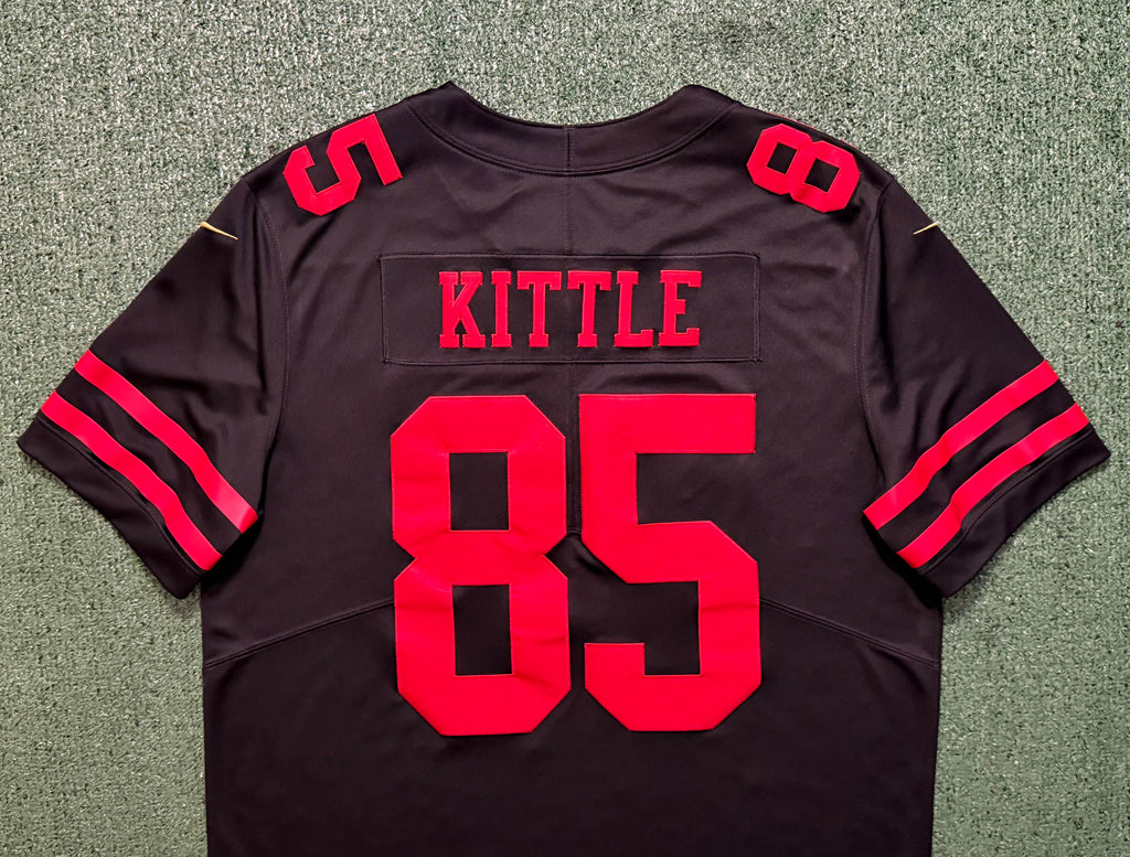 George Kittle San Francisco 49ers
Jersey #85 Nike Vapor Limited Black Size (XL) NFL