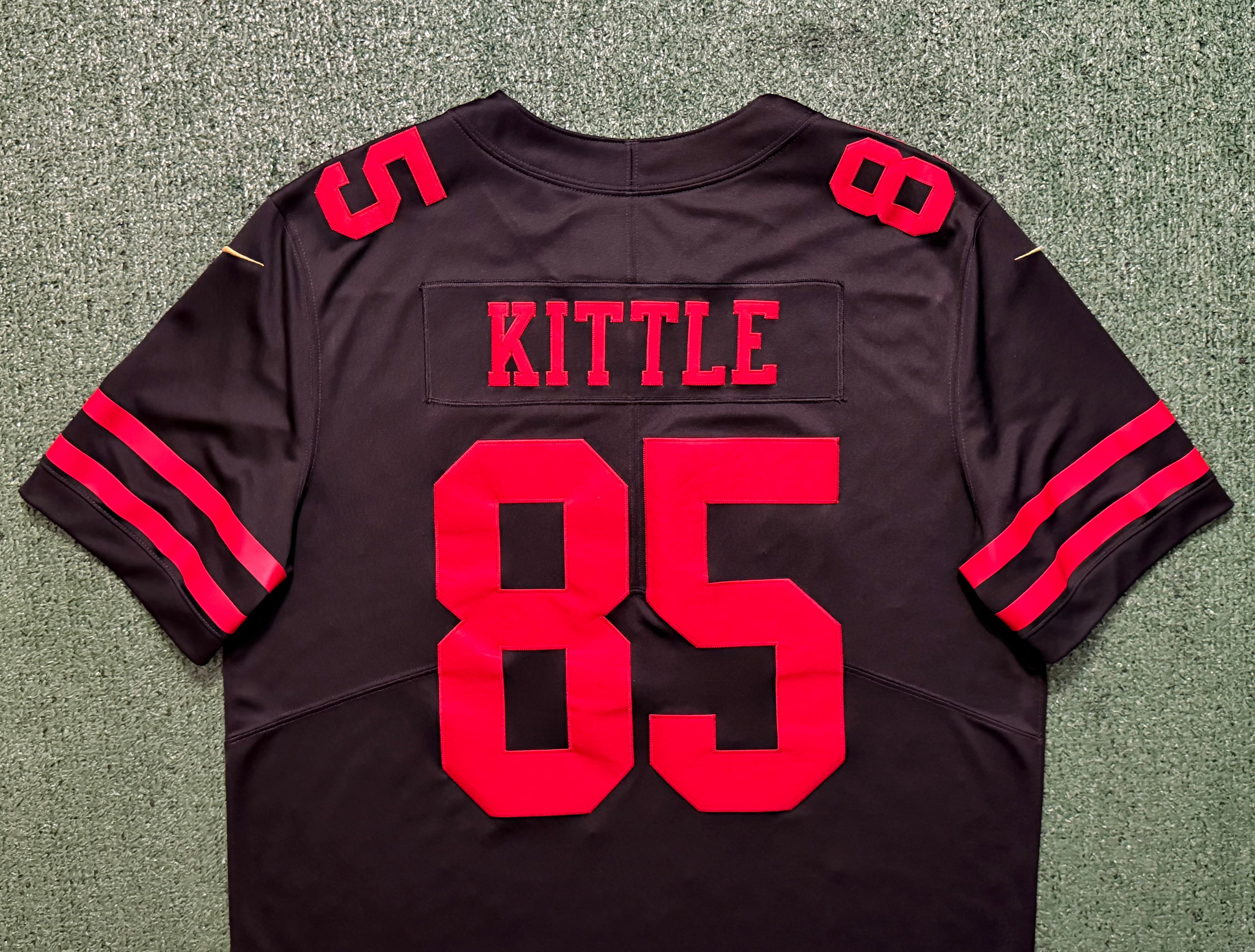 George Kittle San Francisco 49ers
Jersey #85 Nike Vapor Limited Black Size (XL) NFL
