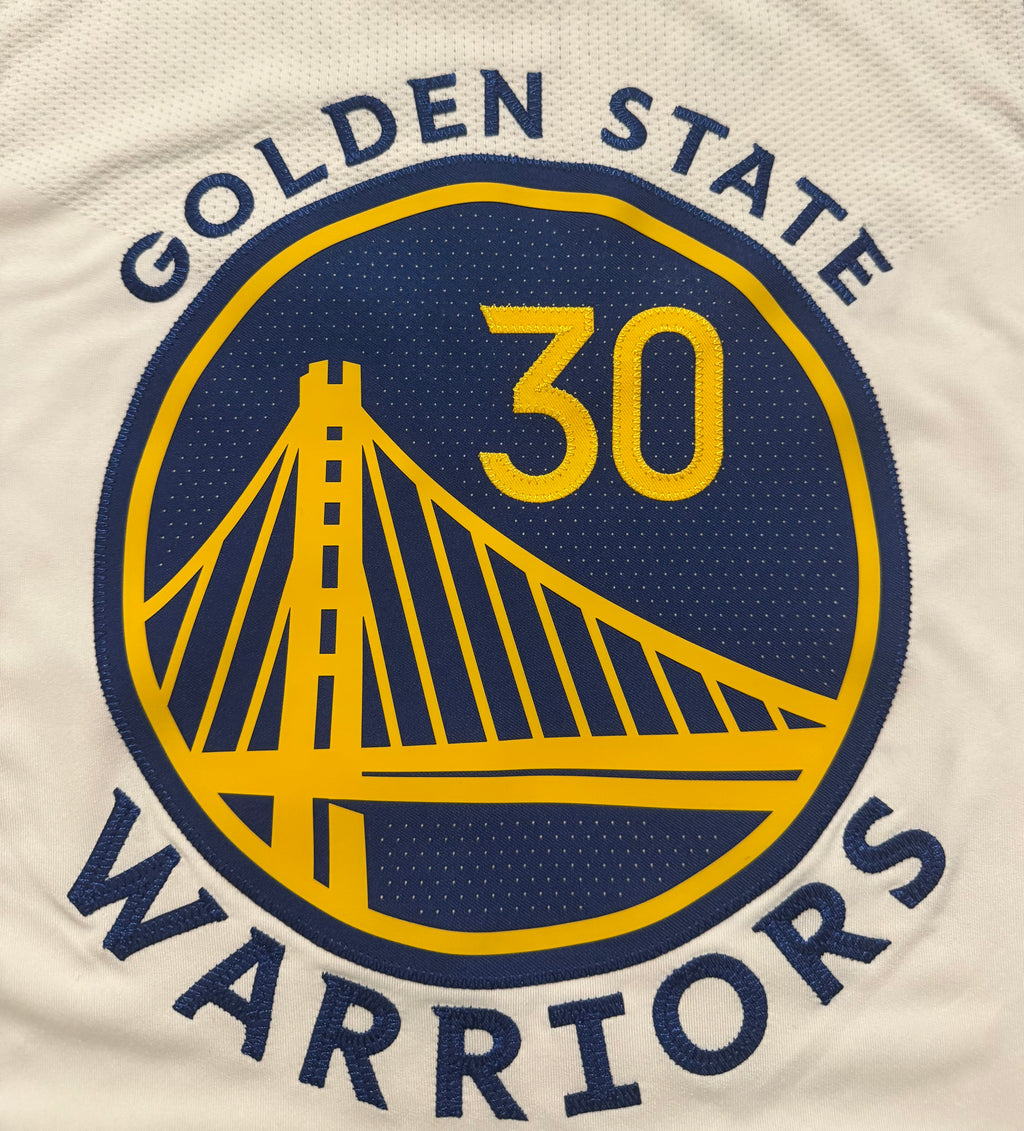 Steph Curry Golden State Warriors Jersey #30 Nike ADV Authentic White Size 48 (L) NBA