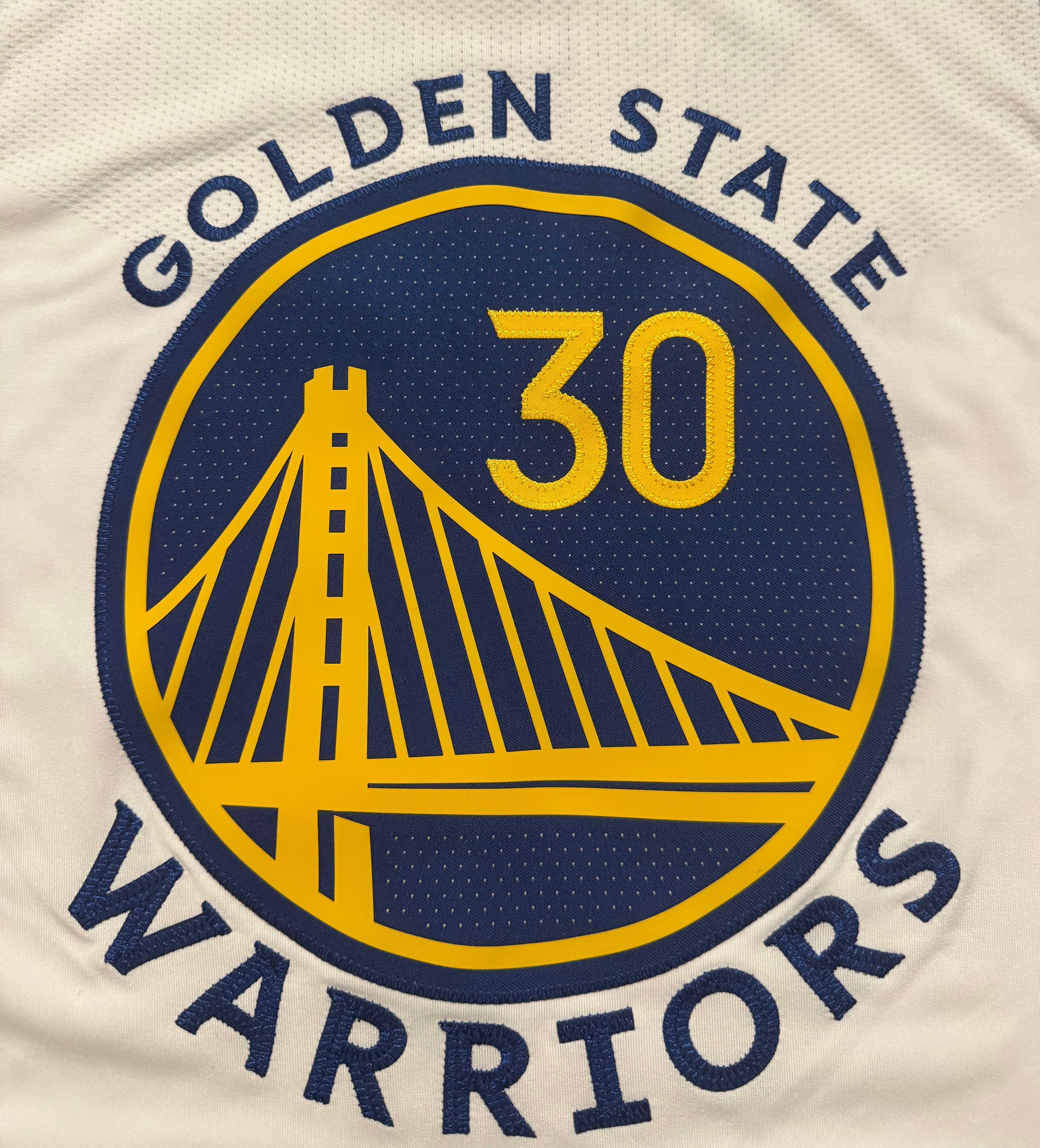 Steph Curry Golden State Warriors Jersey #30 Nike ADV Authentic White Size 48 (L) NBA