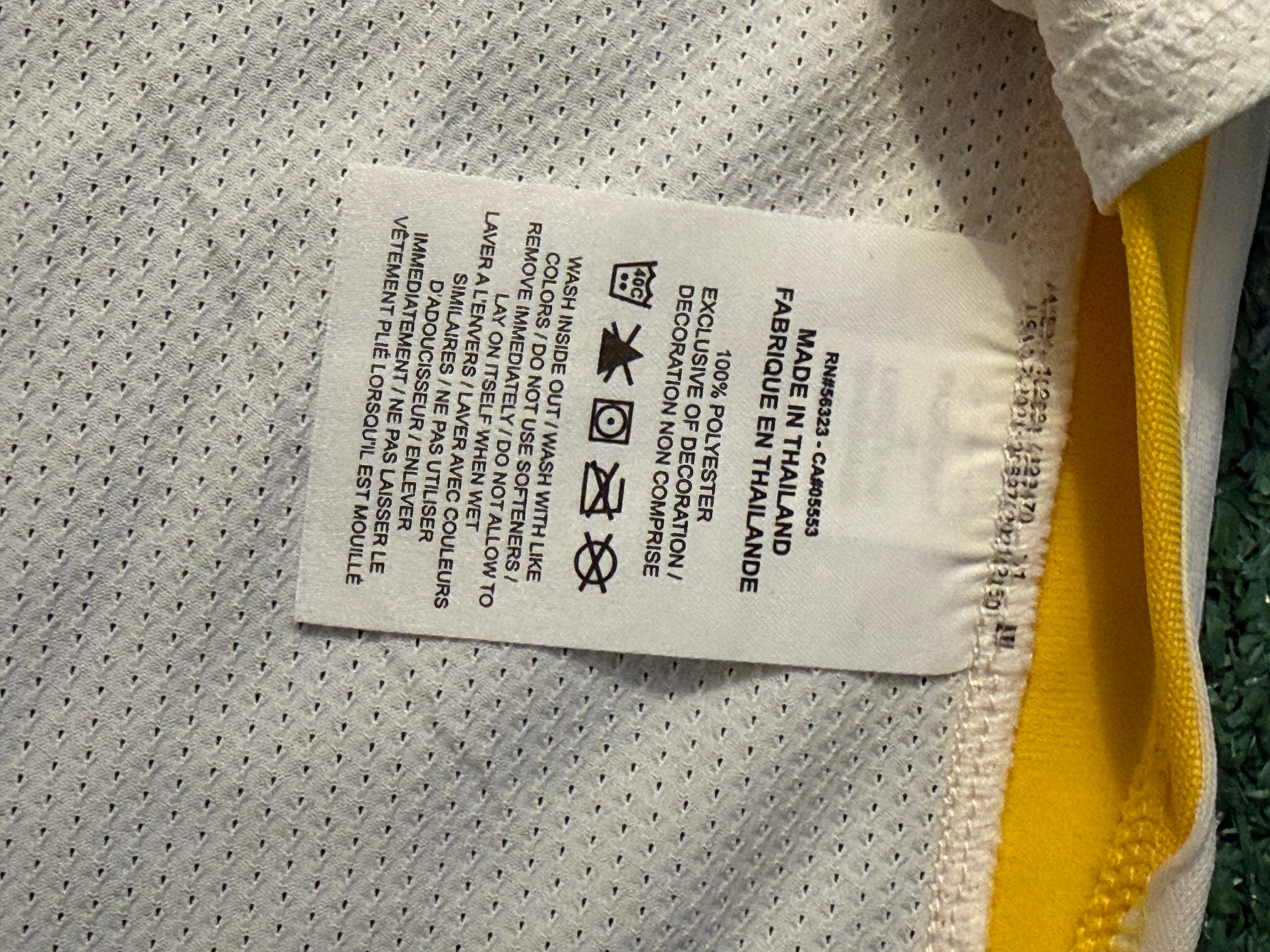 Steph Curry Golden State Warriors Jersey #30 Nike ADV Authentic White Size 52 (XL) NBA