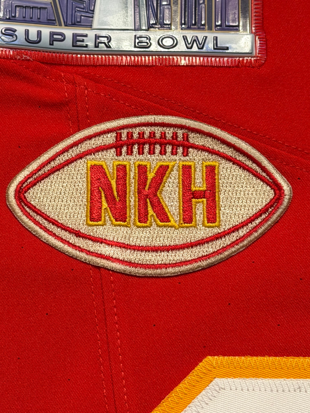 Travis Kelce Kansas City Chiefs Jersey #87 Nike Vapor Fuse Elite Red Size 48 (XL) NFL