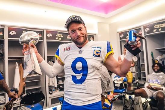 Matthew Stafford Los Angeles Rams Jersey #9 Nike Vapor Limited White (Large) NFL