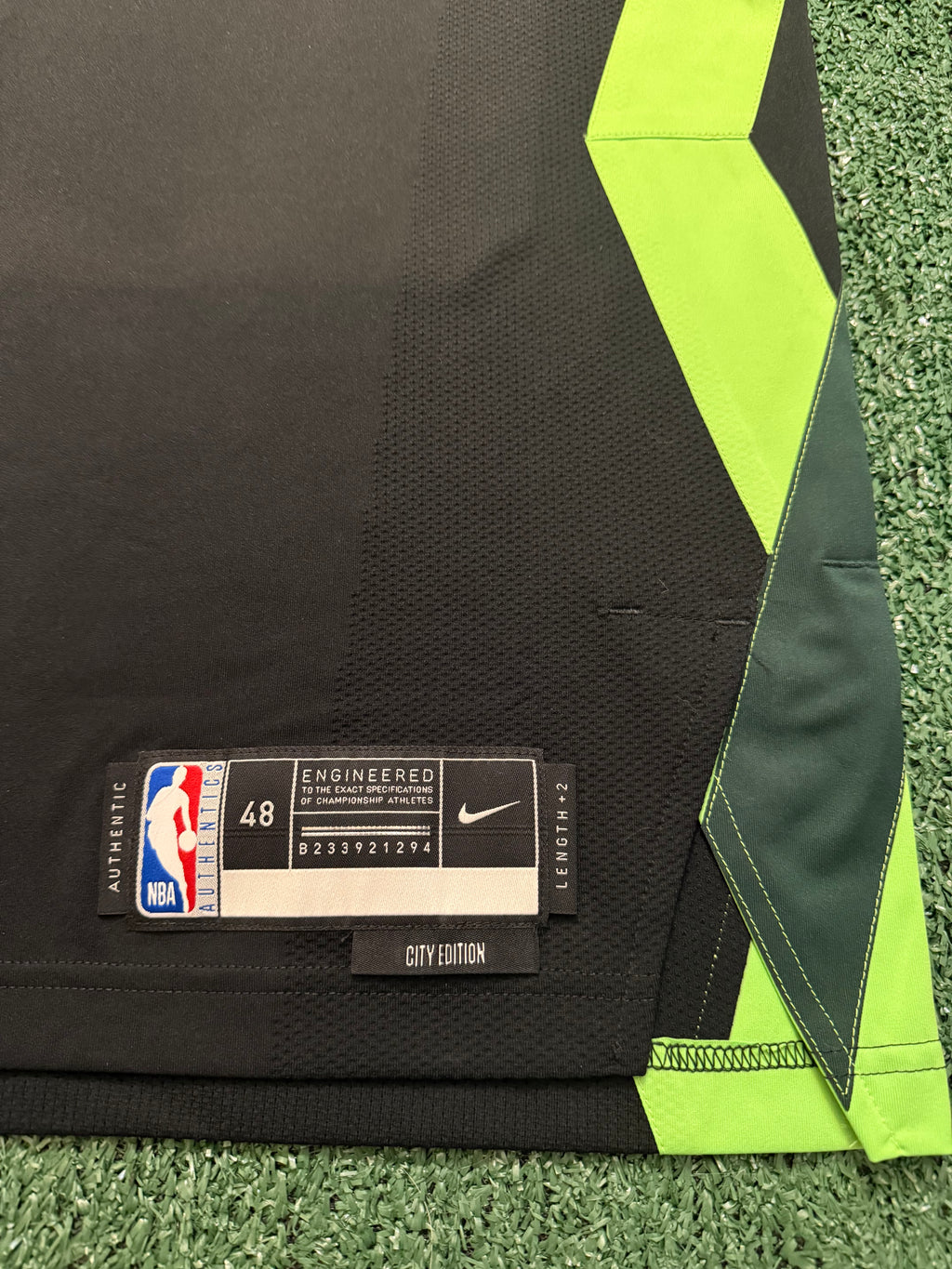Jaylen Brown Boston Celtics Jersey Nike ADV Authentic Black  Size 48 (Large) NBA