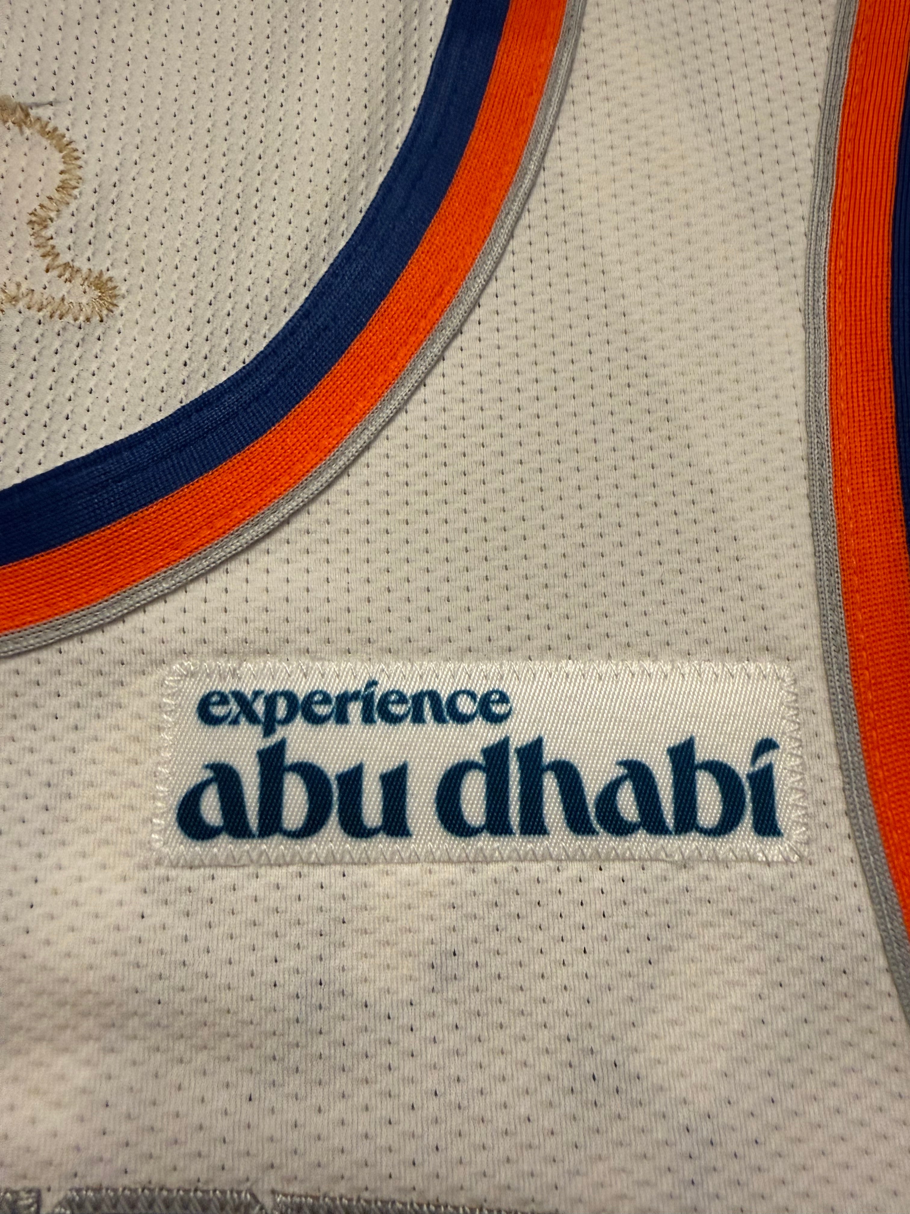 Jalen Brunson New York Knicks Jersey #11 Nike ADV Authentic White Size 44 (M) NBA