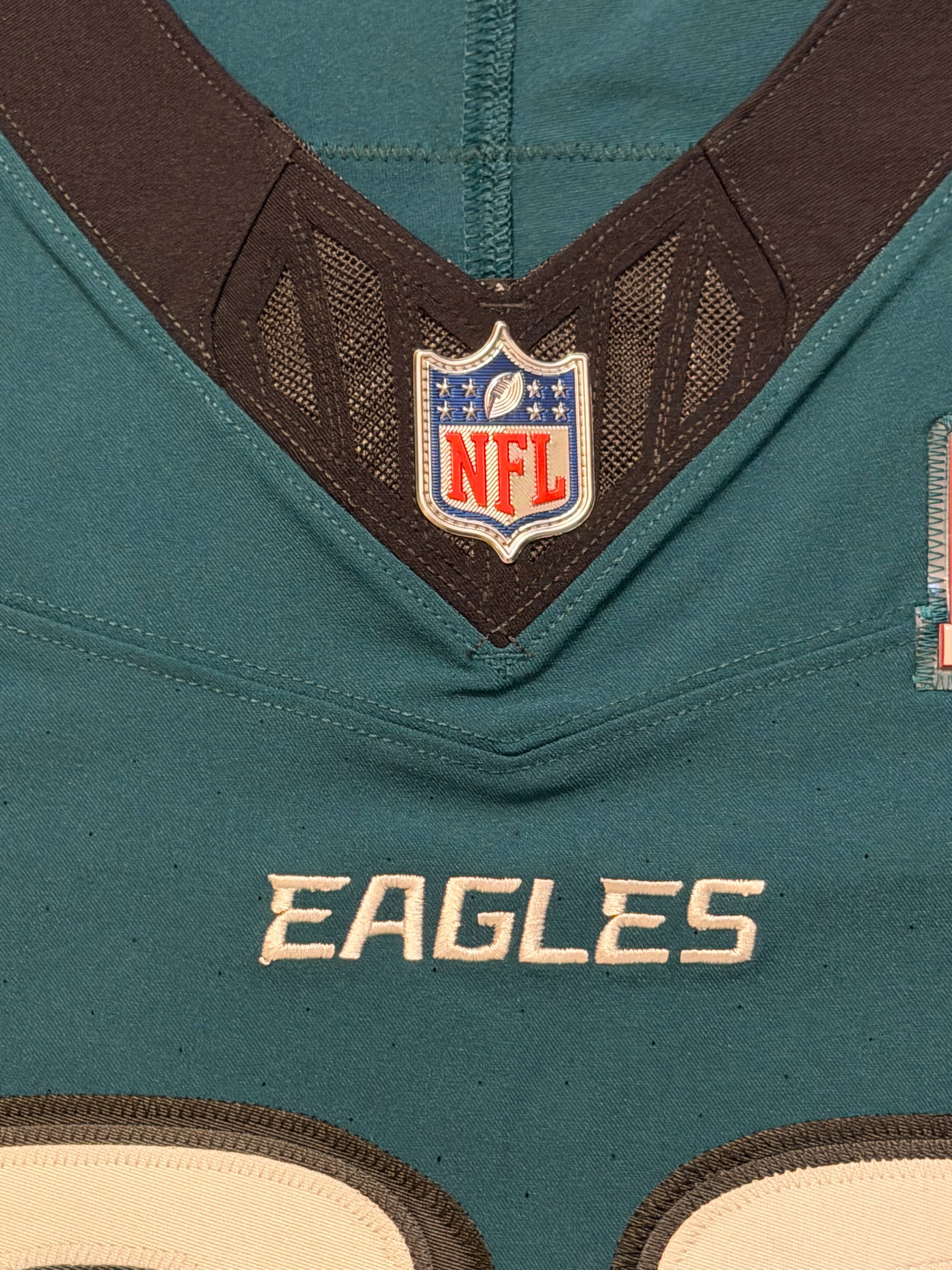 Jalen Carter Philadelphia Eagles Jersey #98 Nike Vapor FUSE Elite green Size 44 (Large) NFL