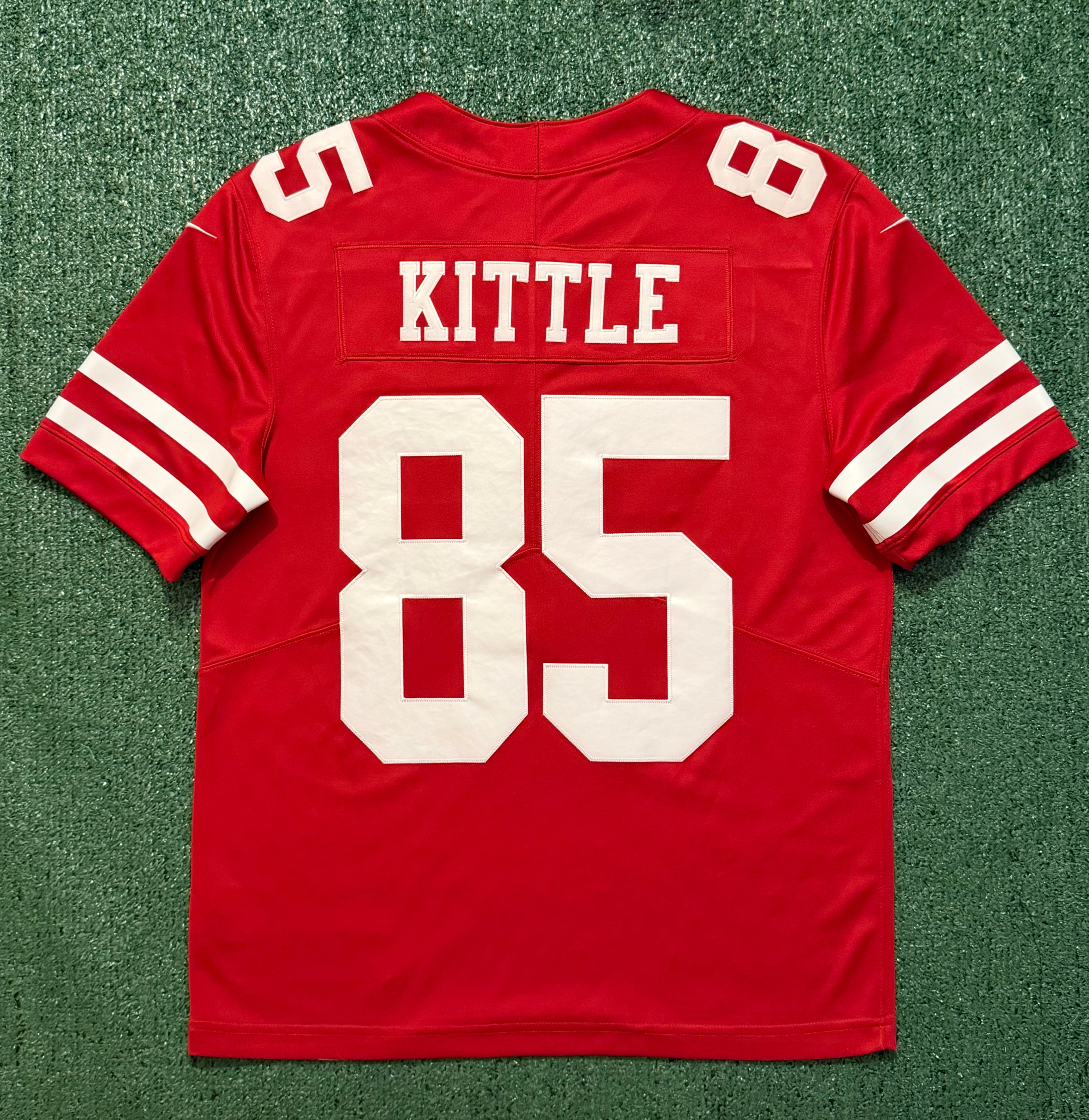 George Kittle San Francisco 49ers
Jersey #85 Nike Vapor Limited Red Size (Medium) NFL