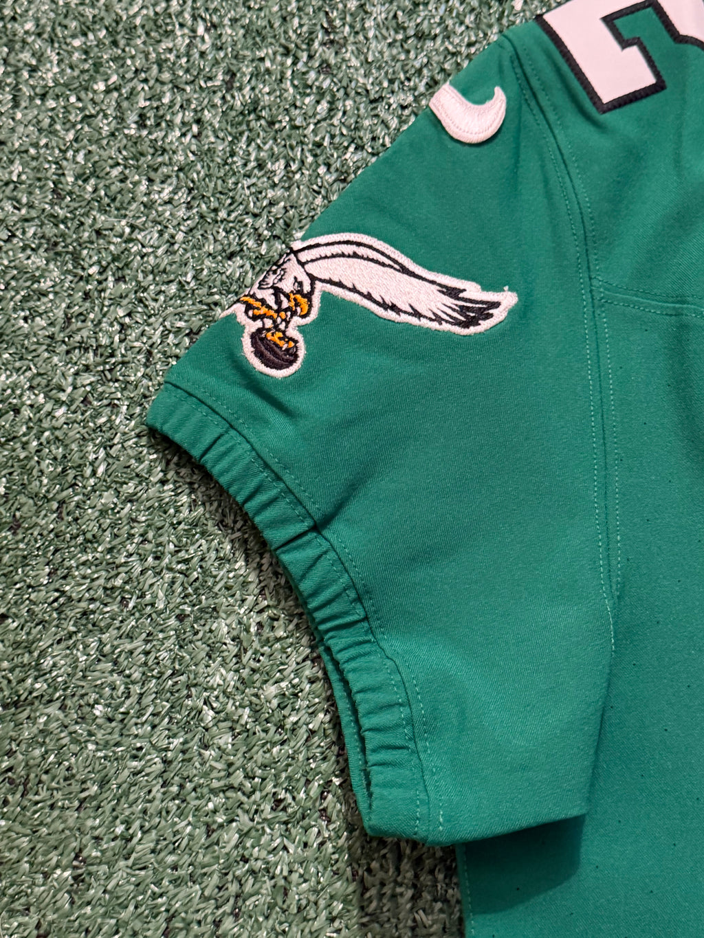 Jason Kelce Philadelphia Eagles Jersey #62 Nike Vapor FUSE Elite Kelly Green Size 40 (Medium) NFL