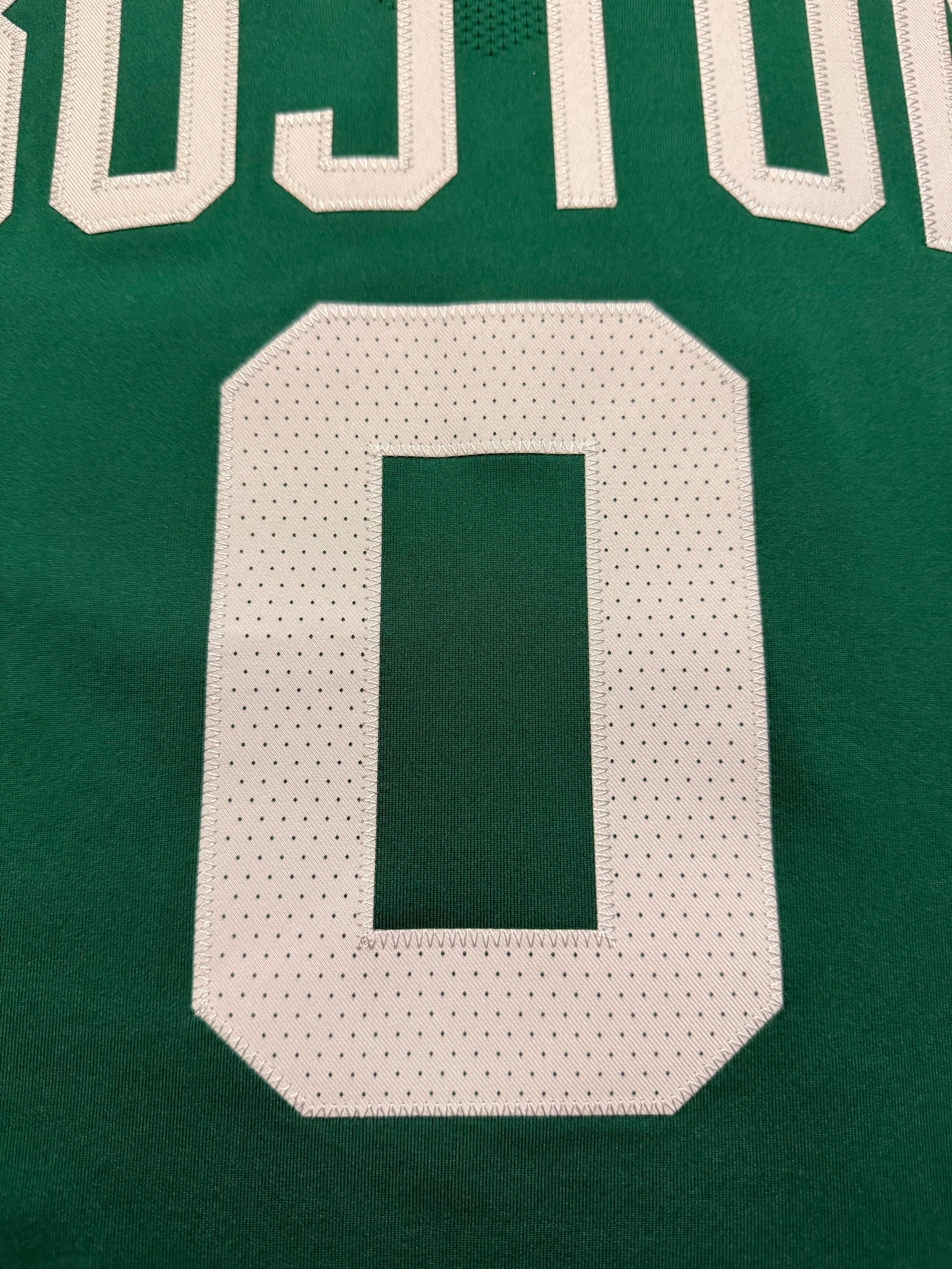 Jayson Tatum Boston Celtics Jersey #0 Nike ADV Authentic Green Size 44 (M) NBA