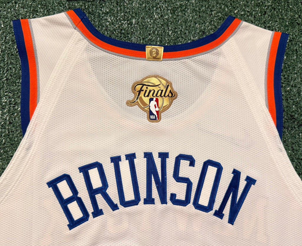 Jalen Brunson New York Knicks Jersey #11 Nike ADV Authentic White Size 48 (L) NBA