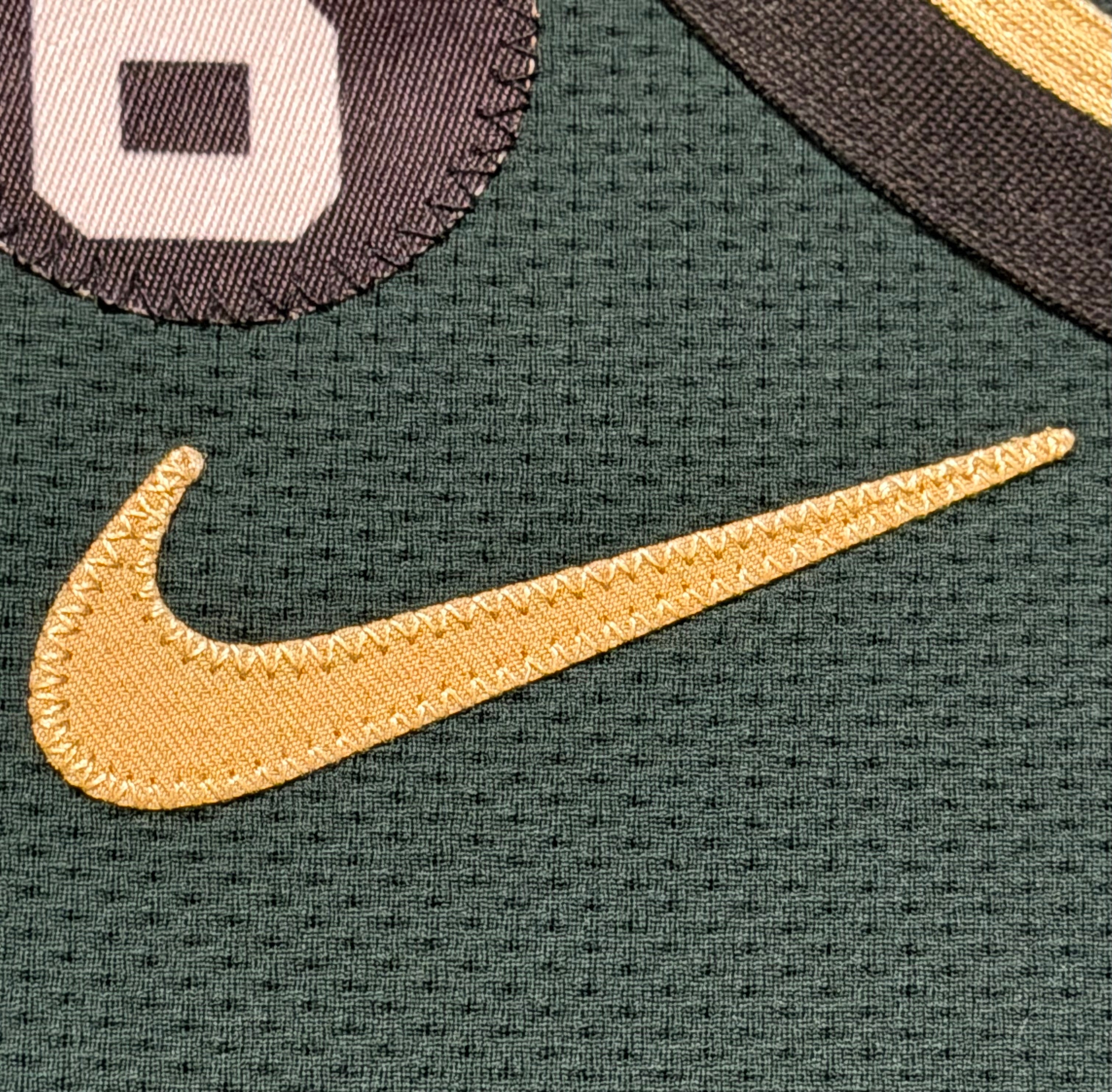 Jayson Tatum Boston Celtics Jersey #0 Nike ADV Authentic Green Size 40 (Small) NBA