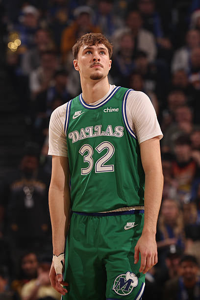 Cooper Flagg Dallas Mavericks Jersey #32 Nike Swingman Green Size 48 (Large) NBA