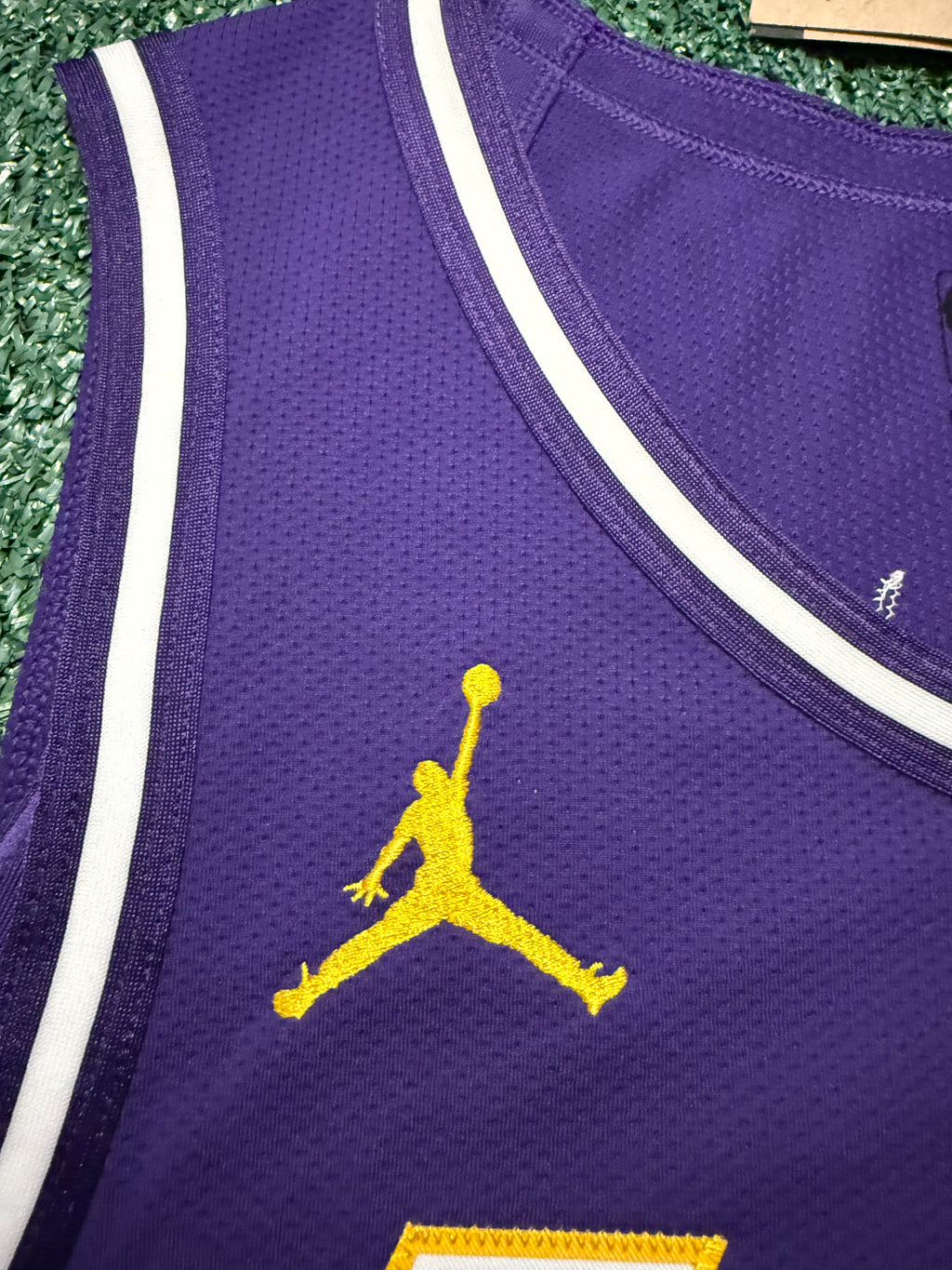 Luka Doncic Los Angeles Lakers Jersey #77 Nike ADV Authentic Purple Size 52 (XL) NBA
