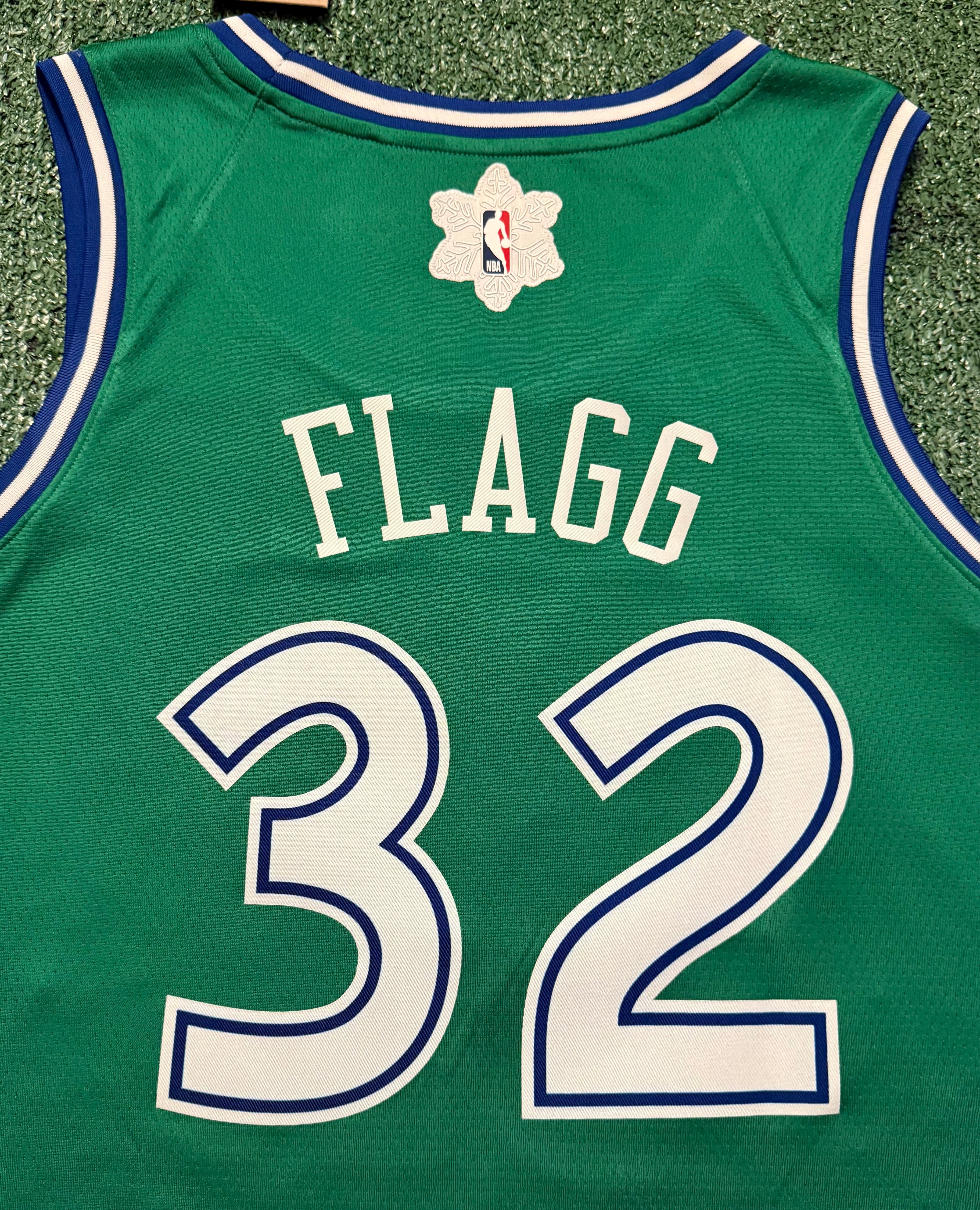 Cooper Flagg Dallas Mavericks Jersey #32 Nike Swingman Green Size 52 (XL) NBA