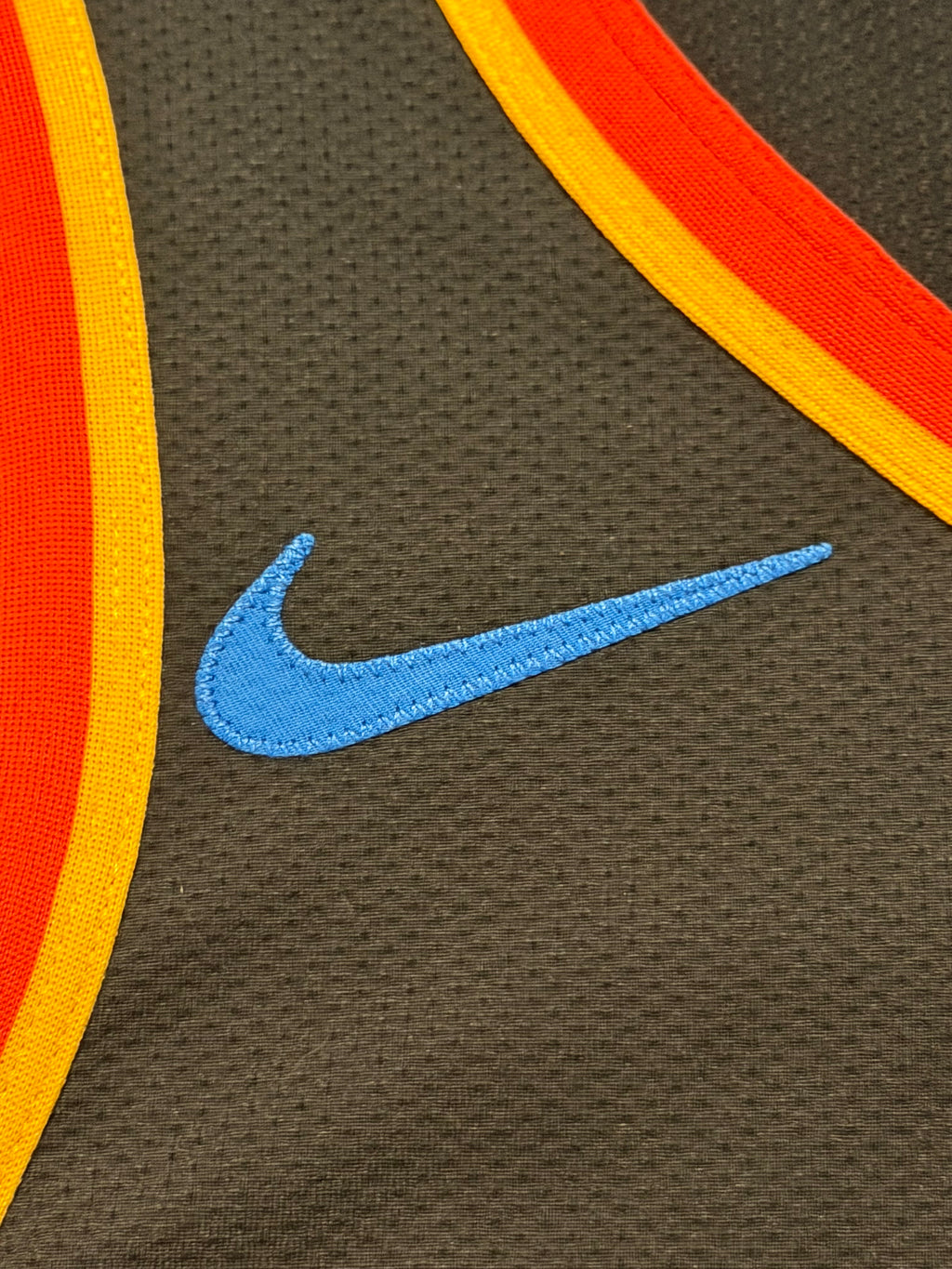 Shai Gilgeous-Alexander Oklahoma City Thunder Jersey #2 Nike ADV Authentic Black Size 44 (M) NBA