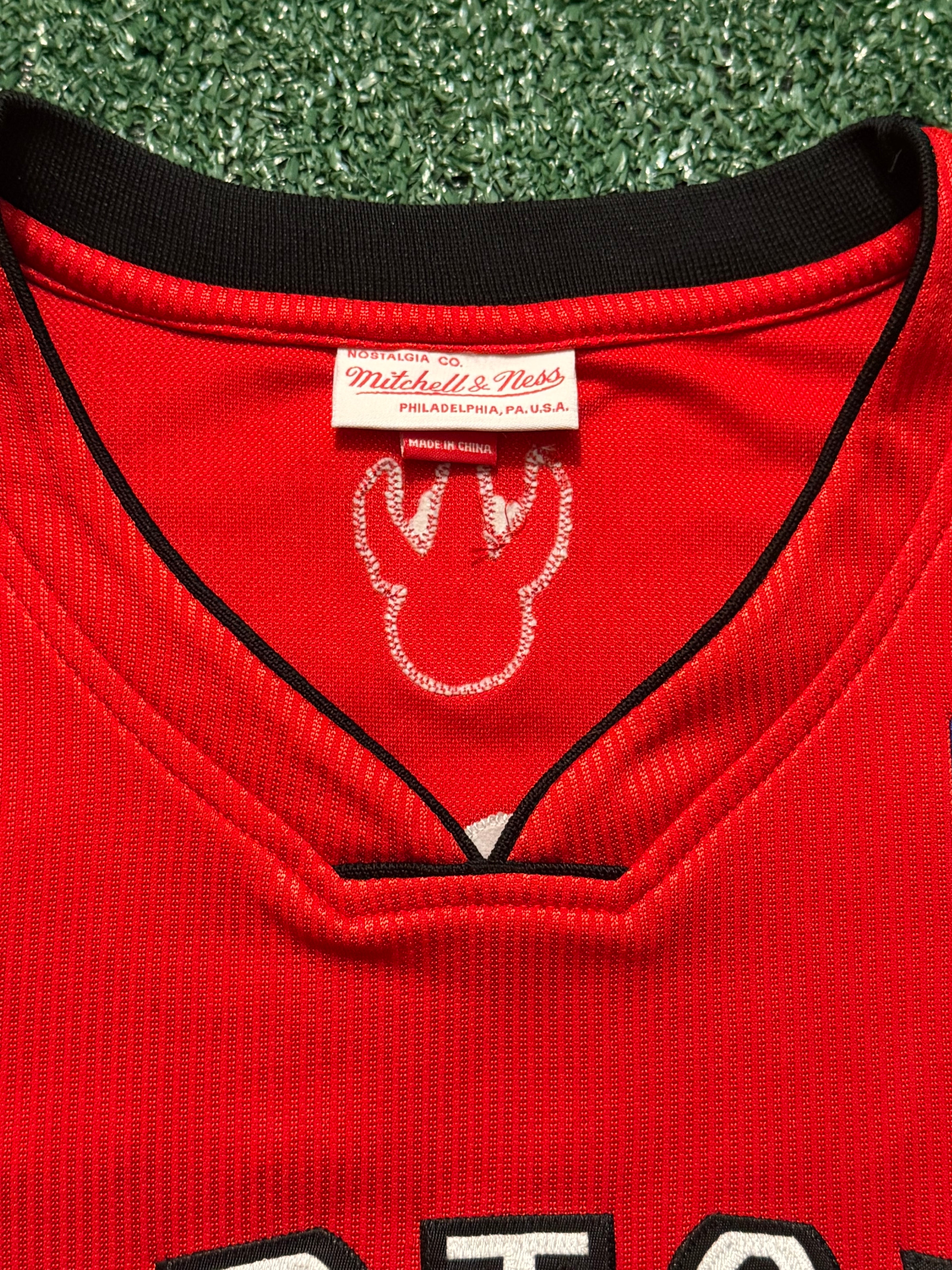 Vince Carter Toronto Raptors Jersey #15 Mitchell & Ness Authentic Red Size 44 (L) NBA