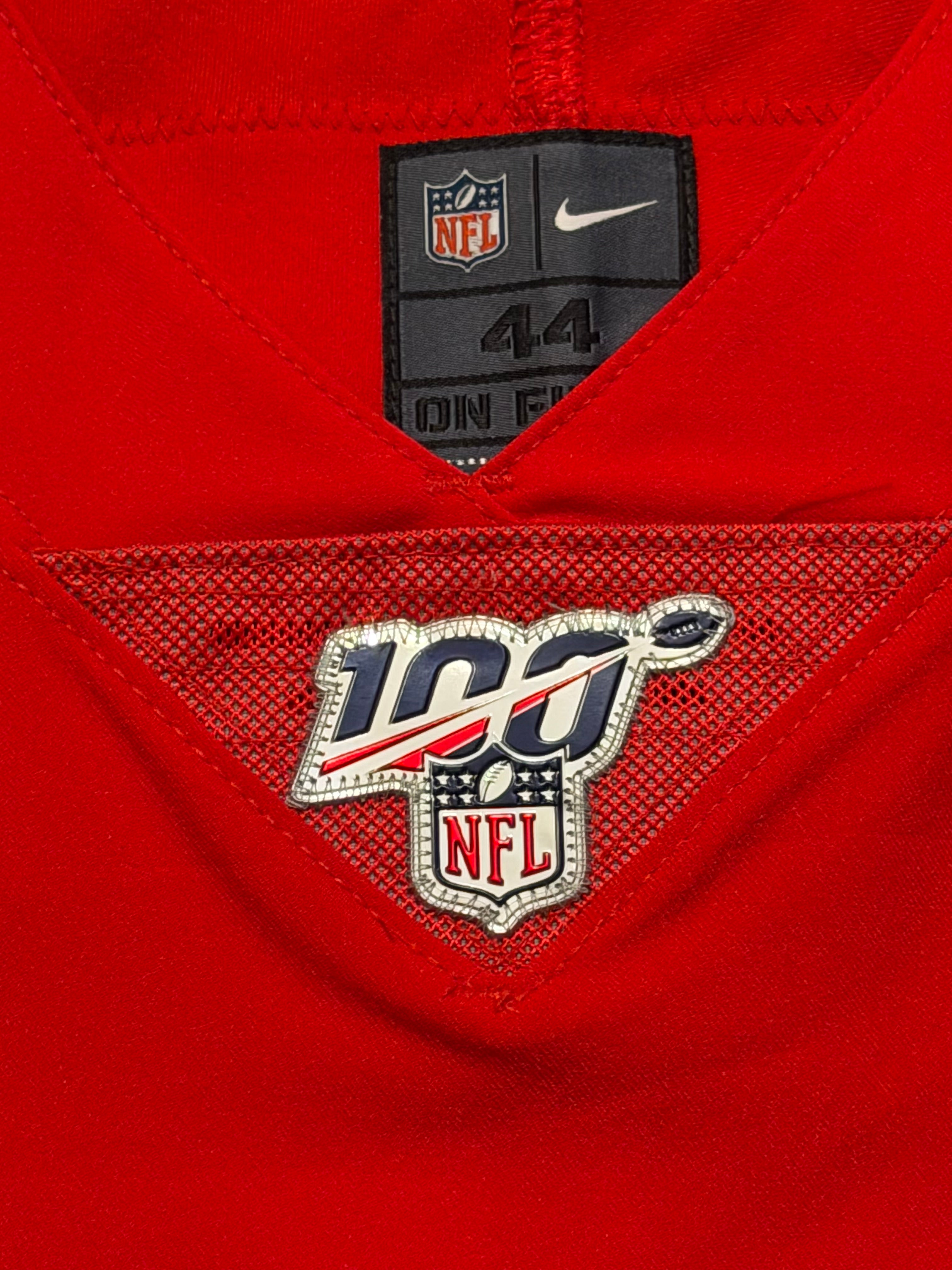 Travis Kelce Kansas City Chiefs Jersey #87 Nike Vapor Elite Red Size 44 (Large) NFL