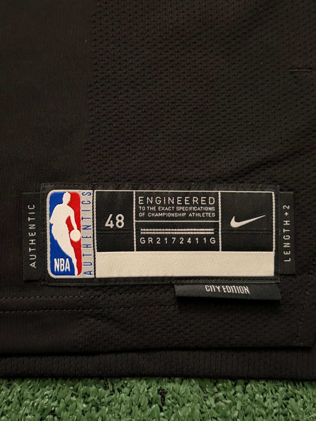 Norman Powell Miami Heat Jersey Nike ADV Authentic Black Size 48 (Large) NBA