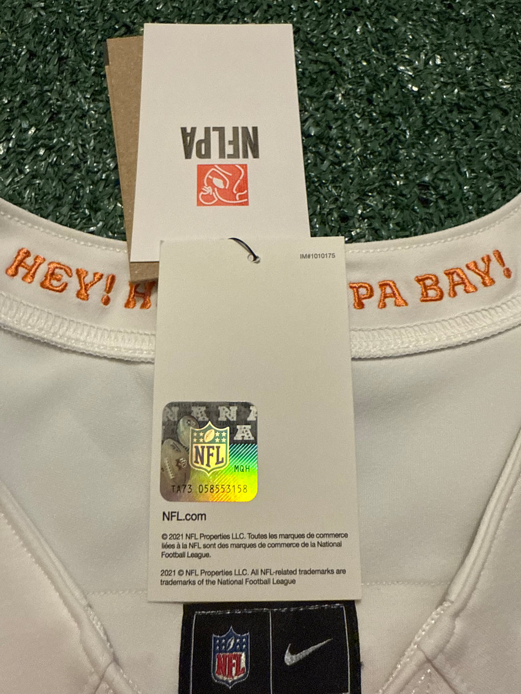 Baker Mayfield Tampa Bay Buccaneers Jersey #6 Nike Vapor FUSE Elite White Creamsicle size 48 (XL) NFL
