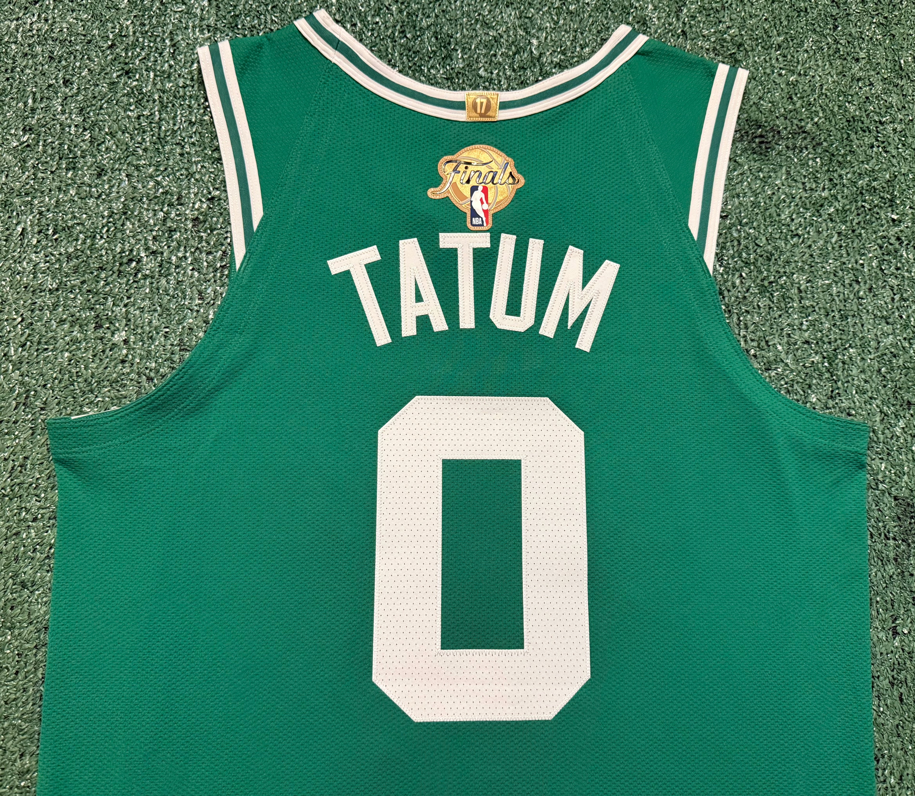 Jayson Tatum Boston Celtics Jersey #0 Nike ADV Authentic Green Size 44 (M) NBA