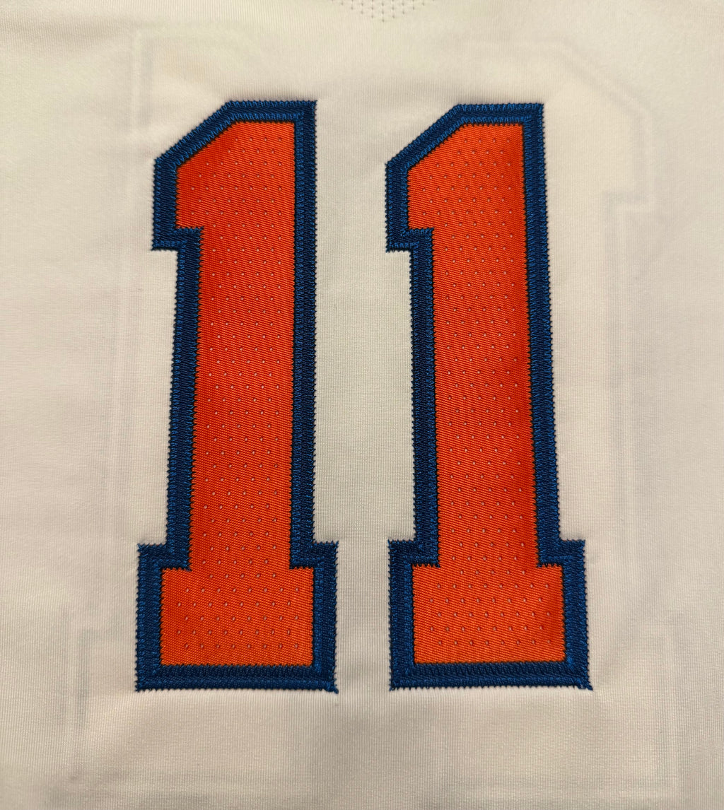 Jalen Brunson New York Knicks Jersey #11 Nike ADV Authentic White Size 48 (L) NBA