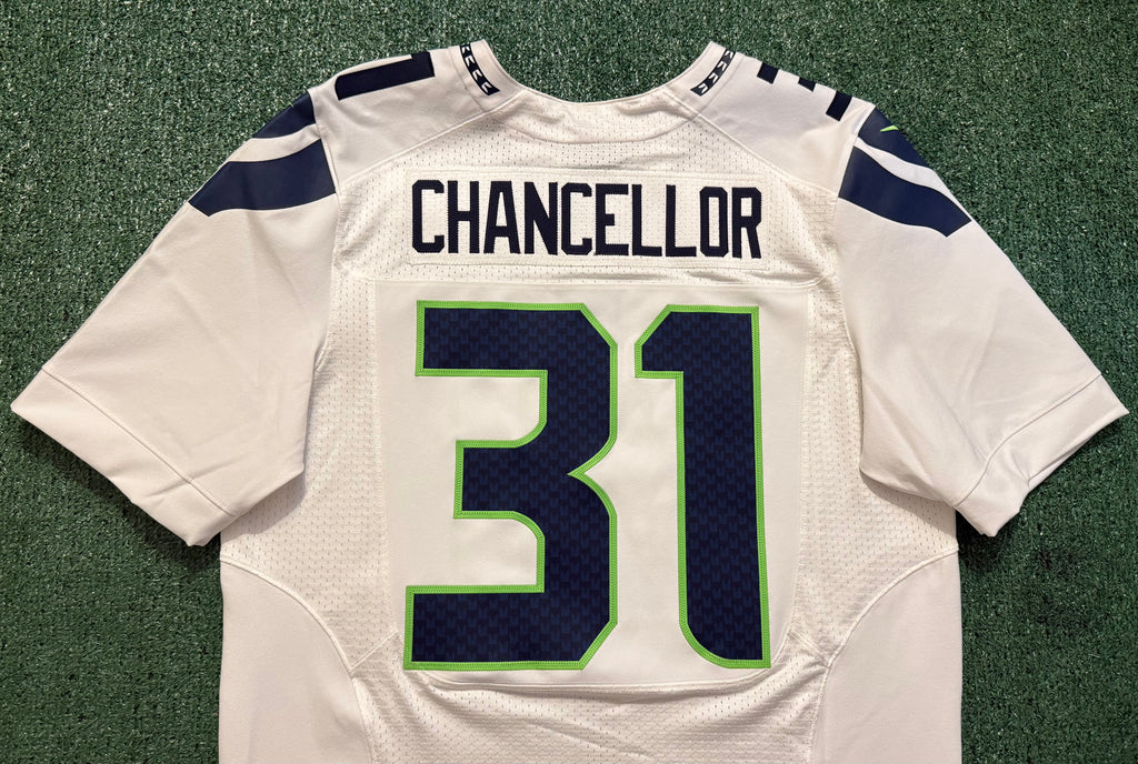 Cam Chancellor Seattle Seahawks 
Jersey #31 Nike Elite white Size 44 (Large) NFL
