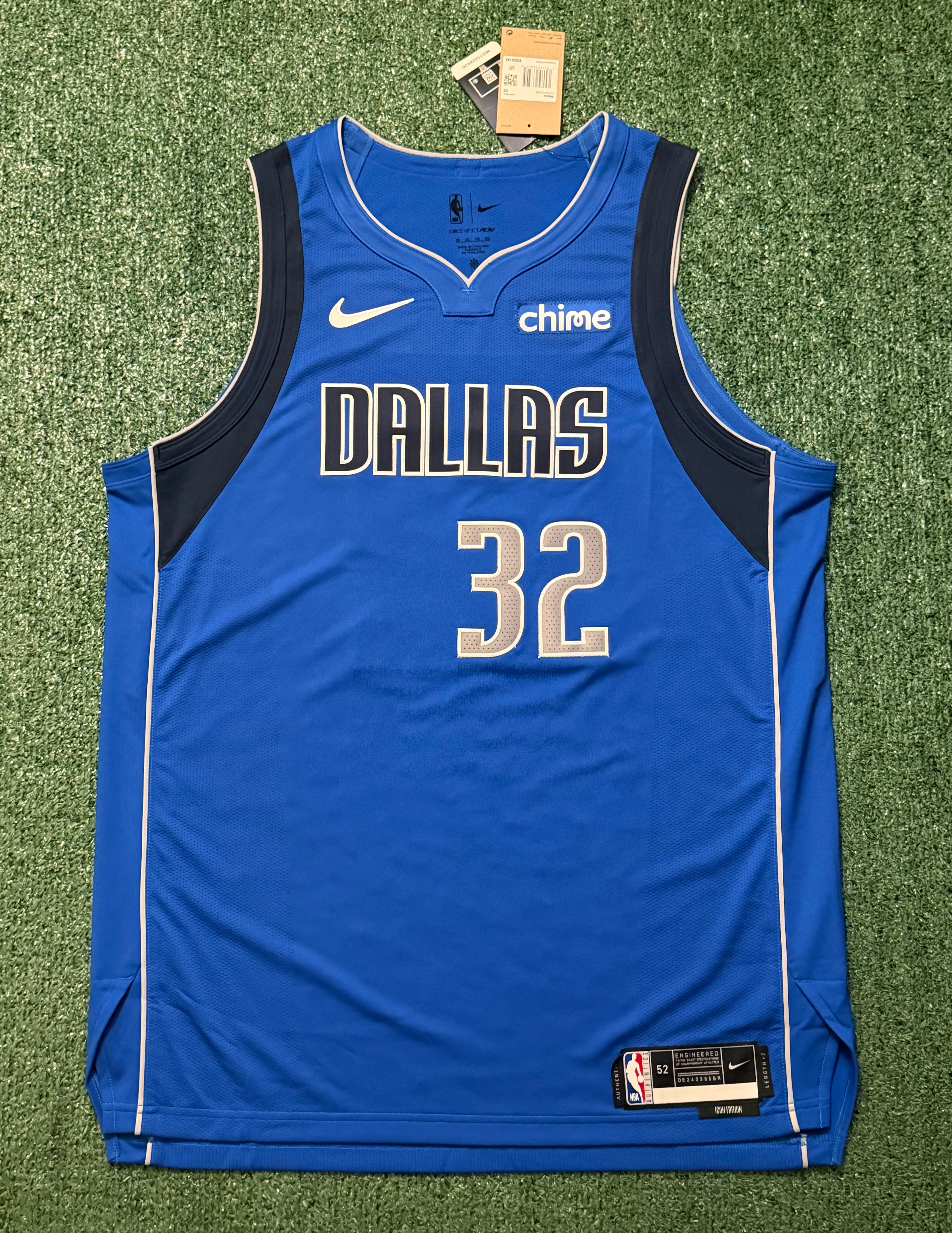 Cooper Flagg Dallas Mavericks Jersey #32 Nike ADV Blue Size 52 (XL) NBA