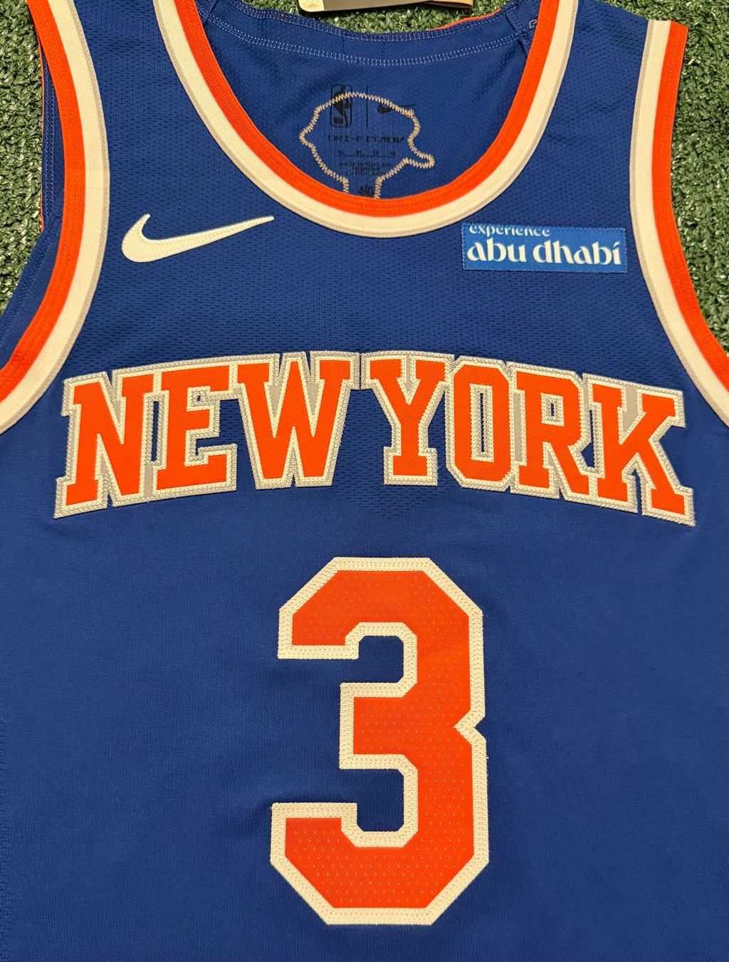 Josh Hart New York Knicks Jersey #3 Nike ADV Authentic Blue Size 44 (M) NBA