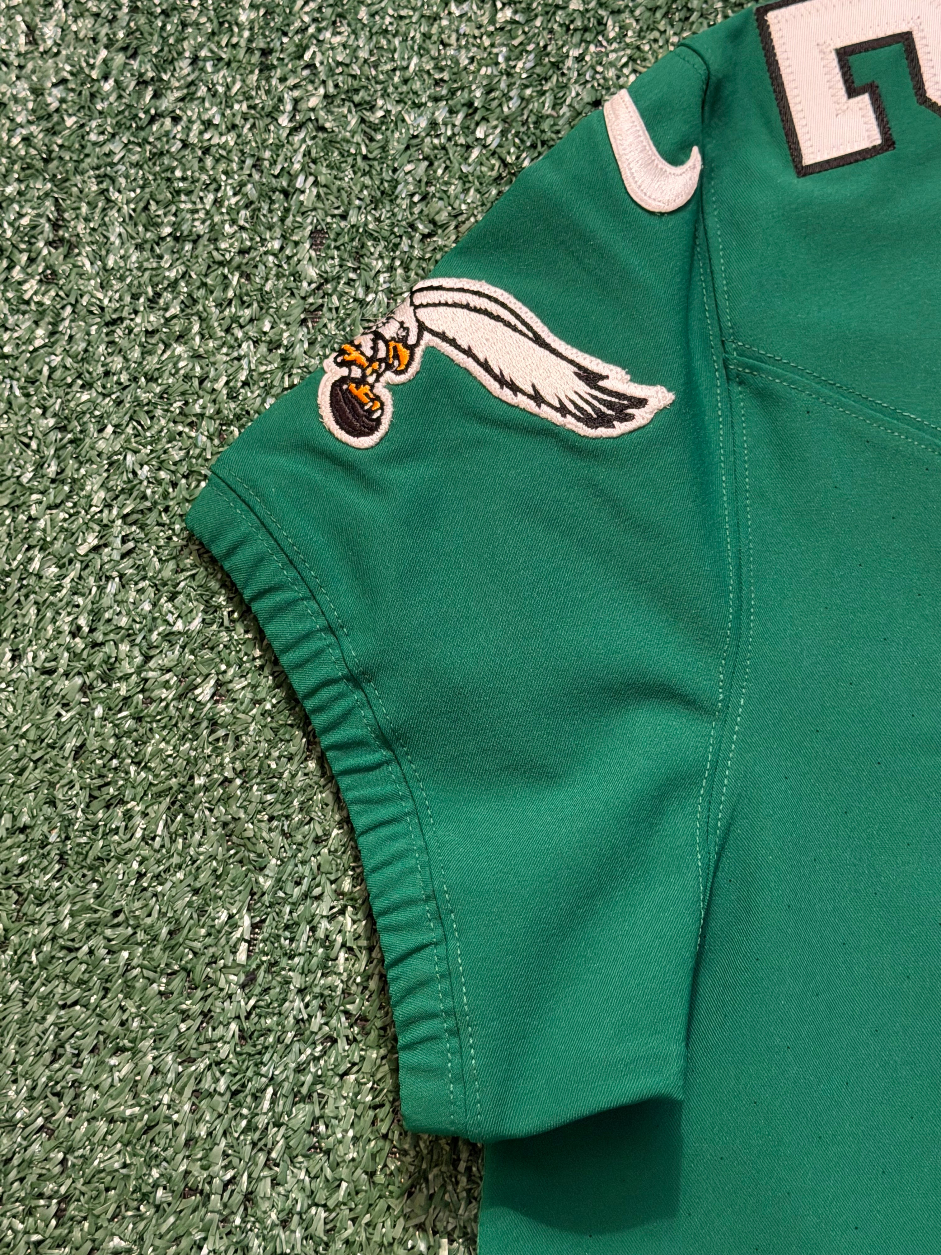 Jason Kelce Philadelphia Eagles Jersey #62 Nike Vapor FUSE Elite Kelly Green size 44 (Large) NFL