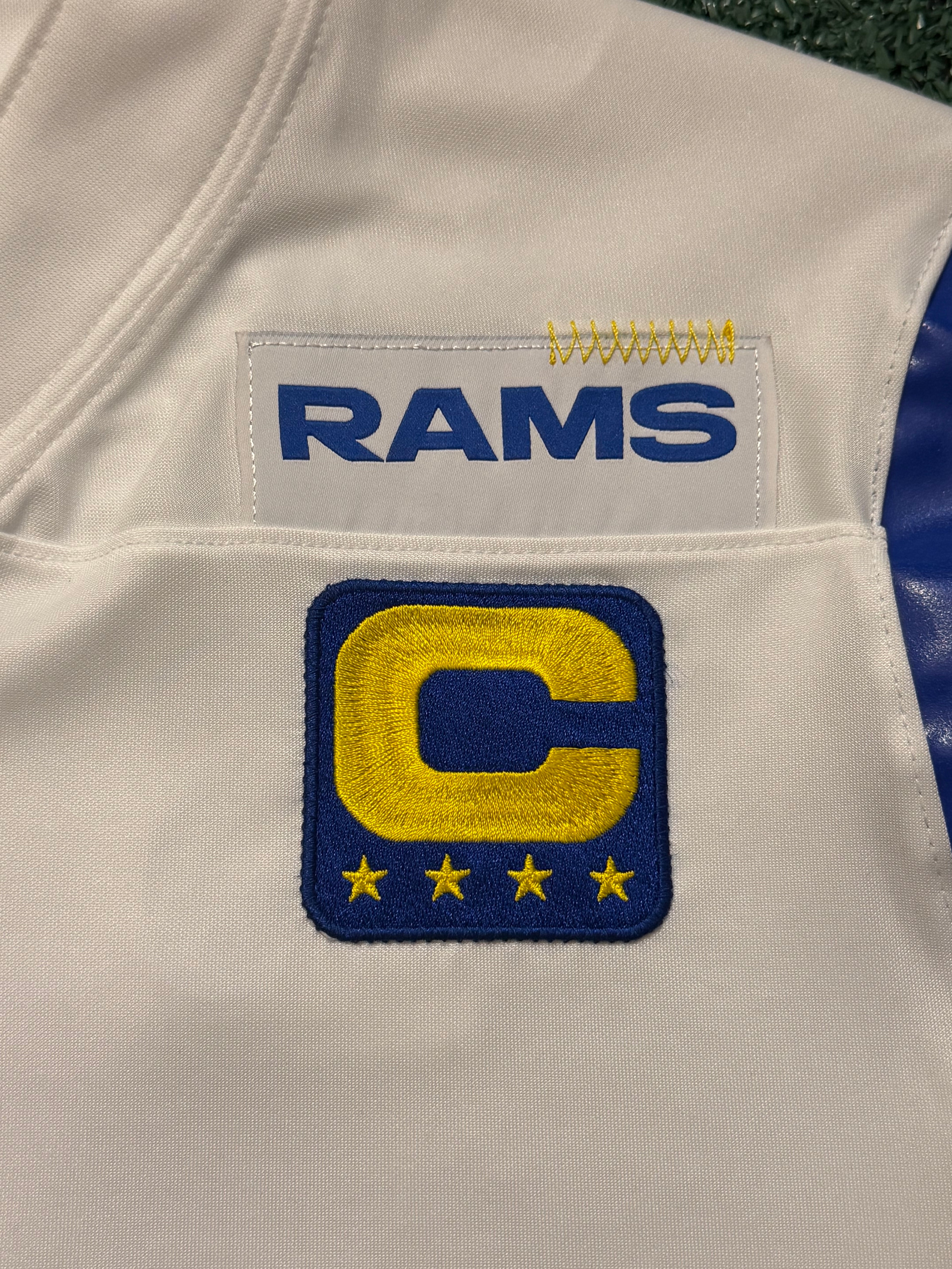 Matthew Stafford Los Angeles Rams Jersey #9 Nike Vapor Limited White (Large) NFL