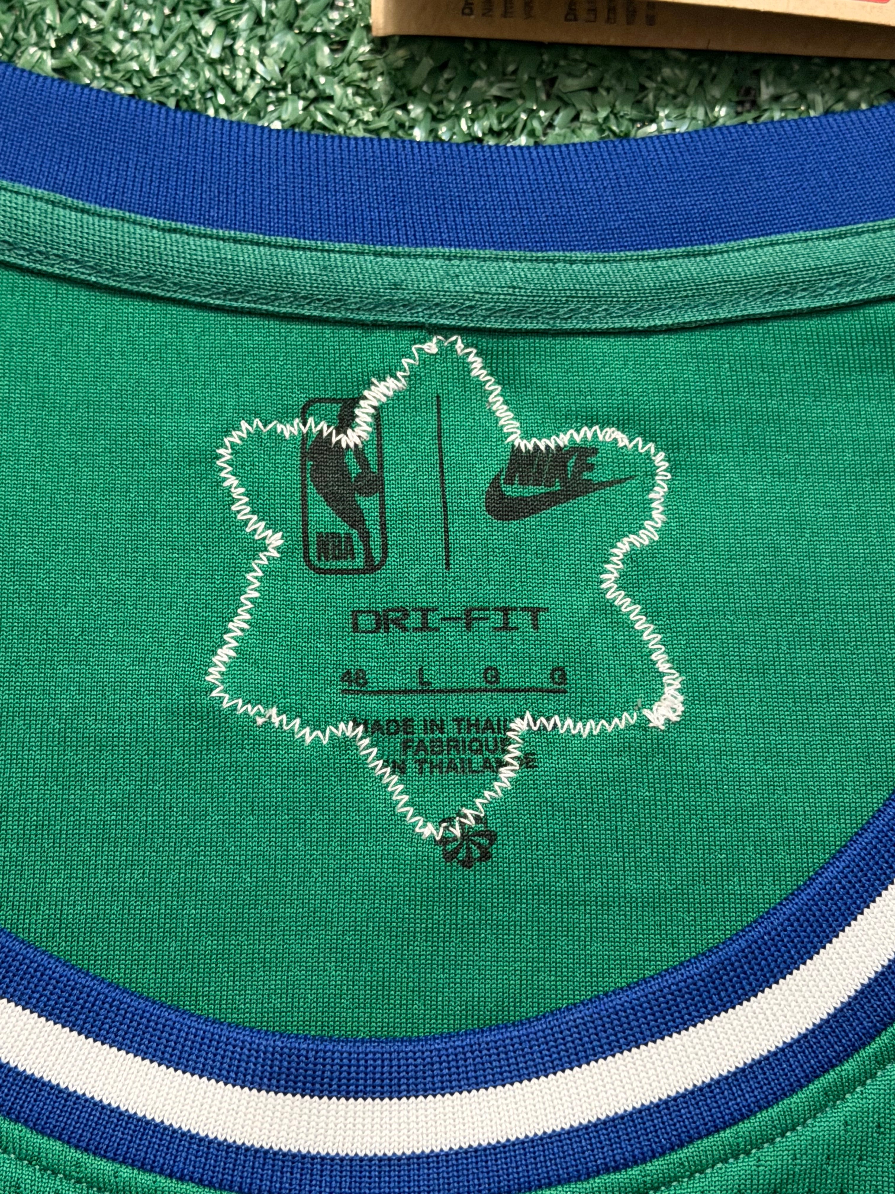 Cooper Flagg Dallas Mavericks Jersey #32 Nike Swingman Green Size 48 (Large) NBA