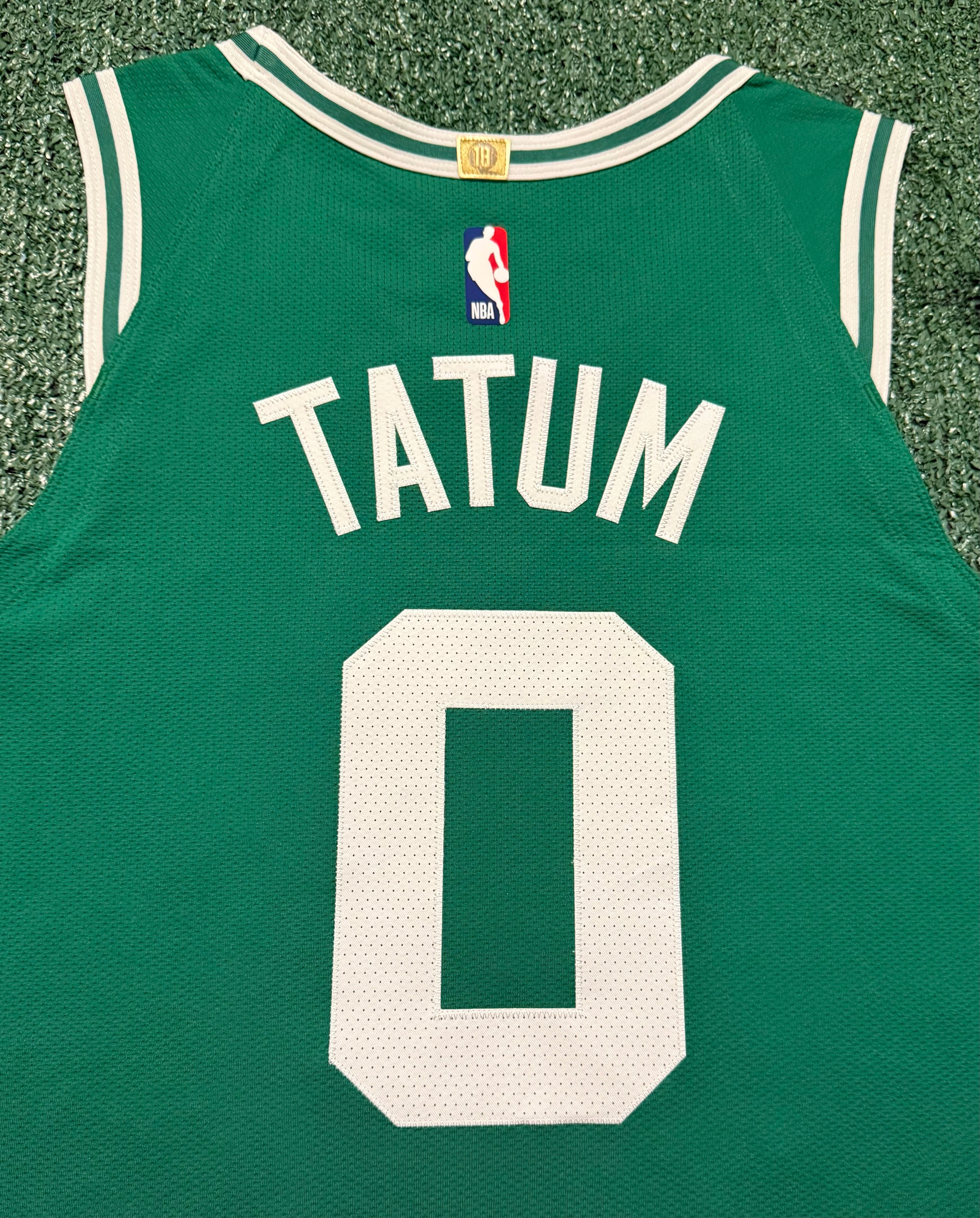 Jayson Tatum Boston Celtics Jersey #0 Nike ADV Authentic Green Size 48 (L) NBA