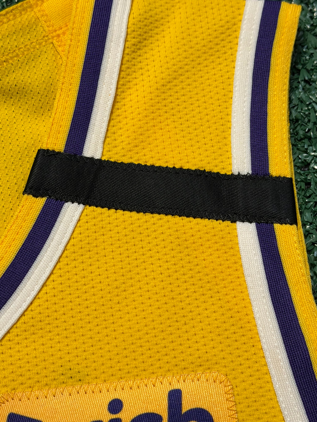 LeBron James Los Angeles Lakers Jersey #23 Nike VaporKnit Authentic Gold Size 52 (XL) NBA