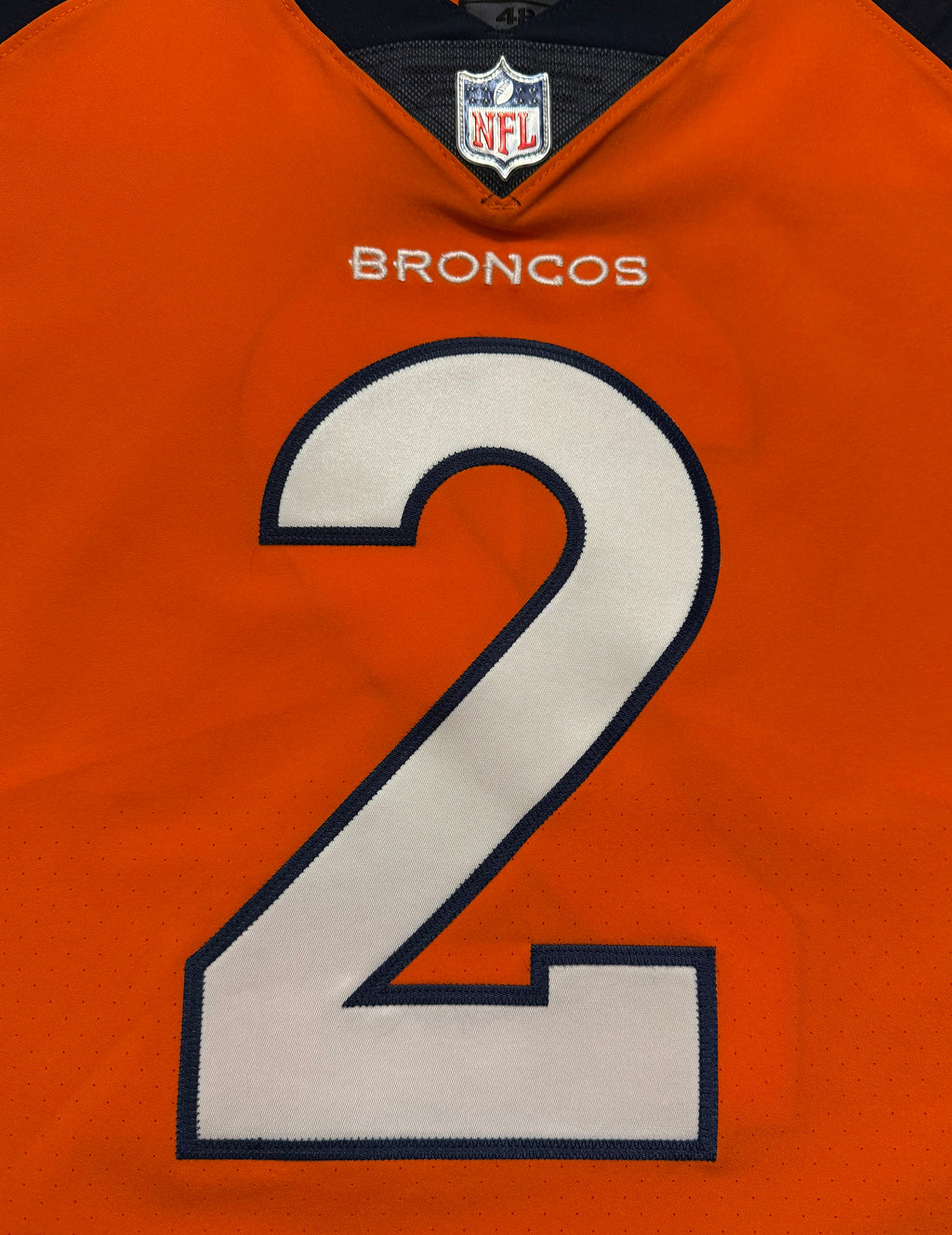 Pat Surtain II Denver Broncos Jersey #2 Nike Vapor Elite Orange Size 48 (XL) NFL