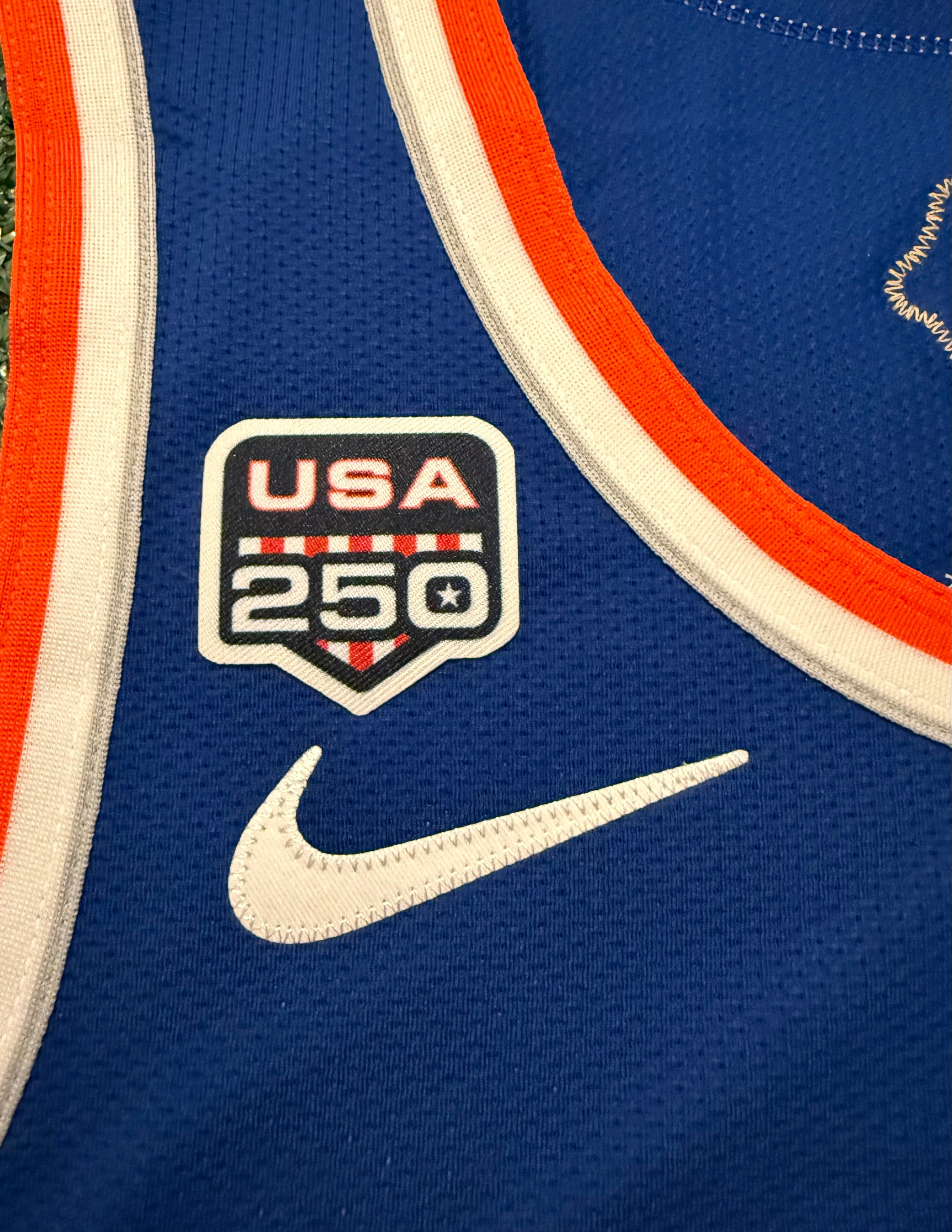 Jalen Brunson New York Knicks Jersey #11 Finals Nike ADV Authentic Blue Size 52 (XL) NBA