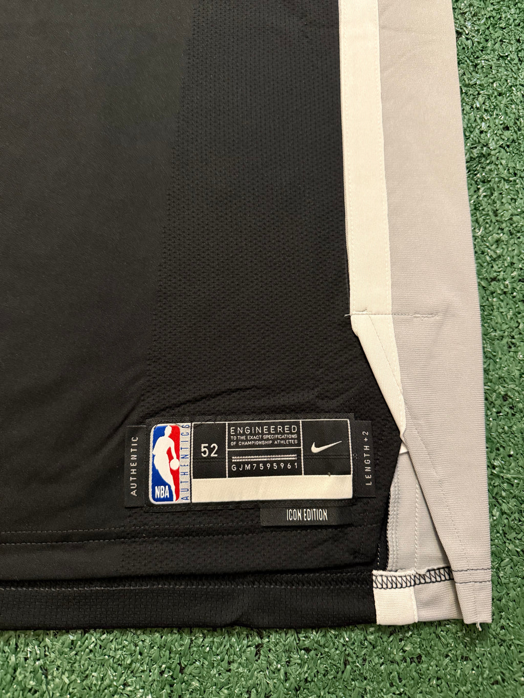 Victor Wembanyama San Antonio Spurs Jersey #1 Nike ADV Authentic White Size 52 (XL) NBA