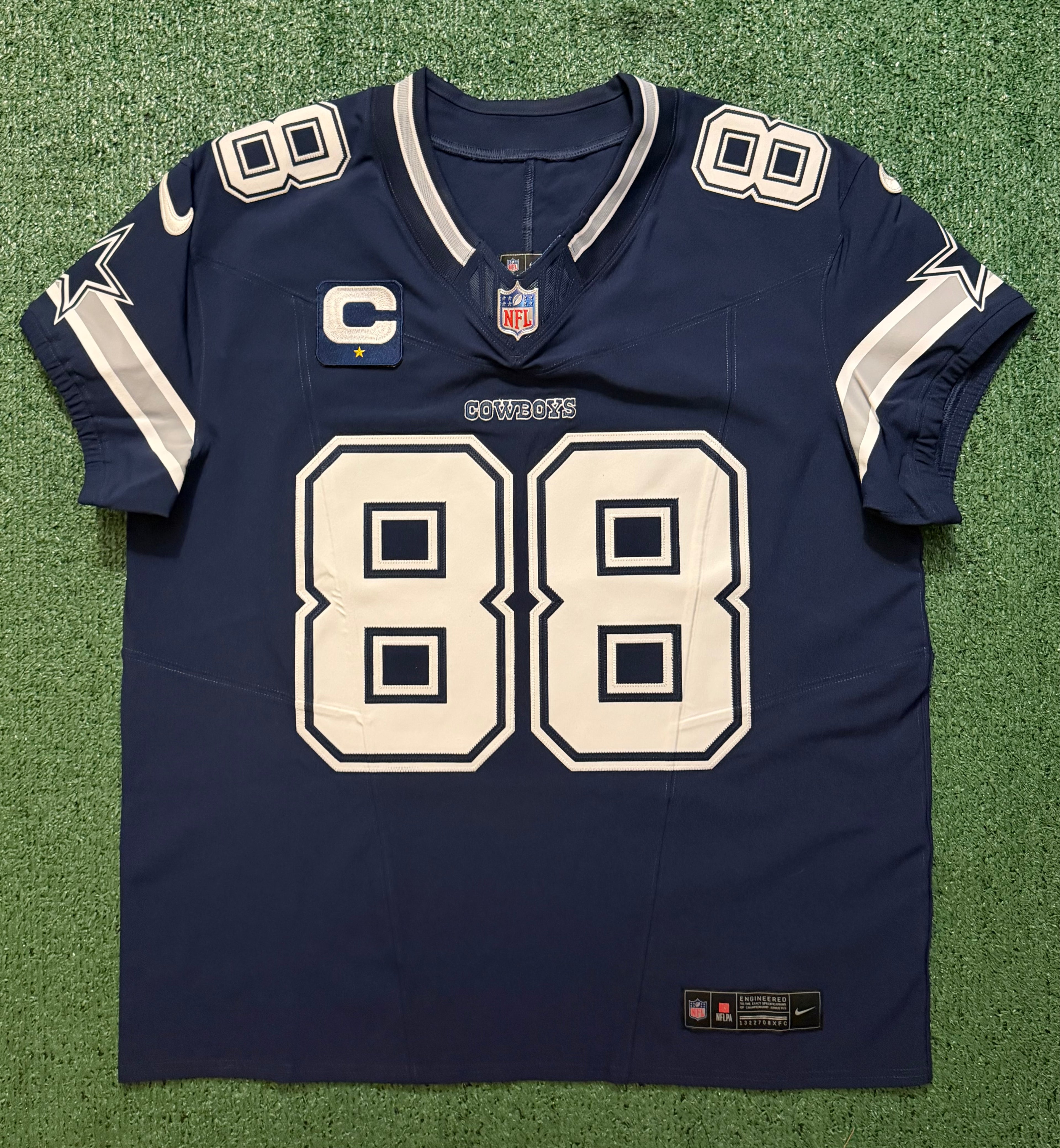 Ceedee Lamb Dallas Cowboys jersey #88 Nike Vapor FUSE Elite Navy size 48 (XL) NFL
