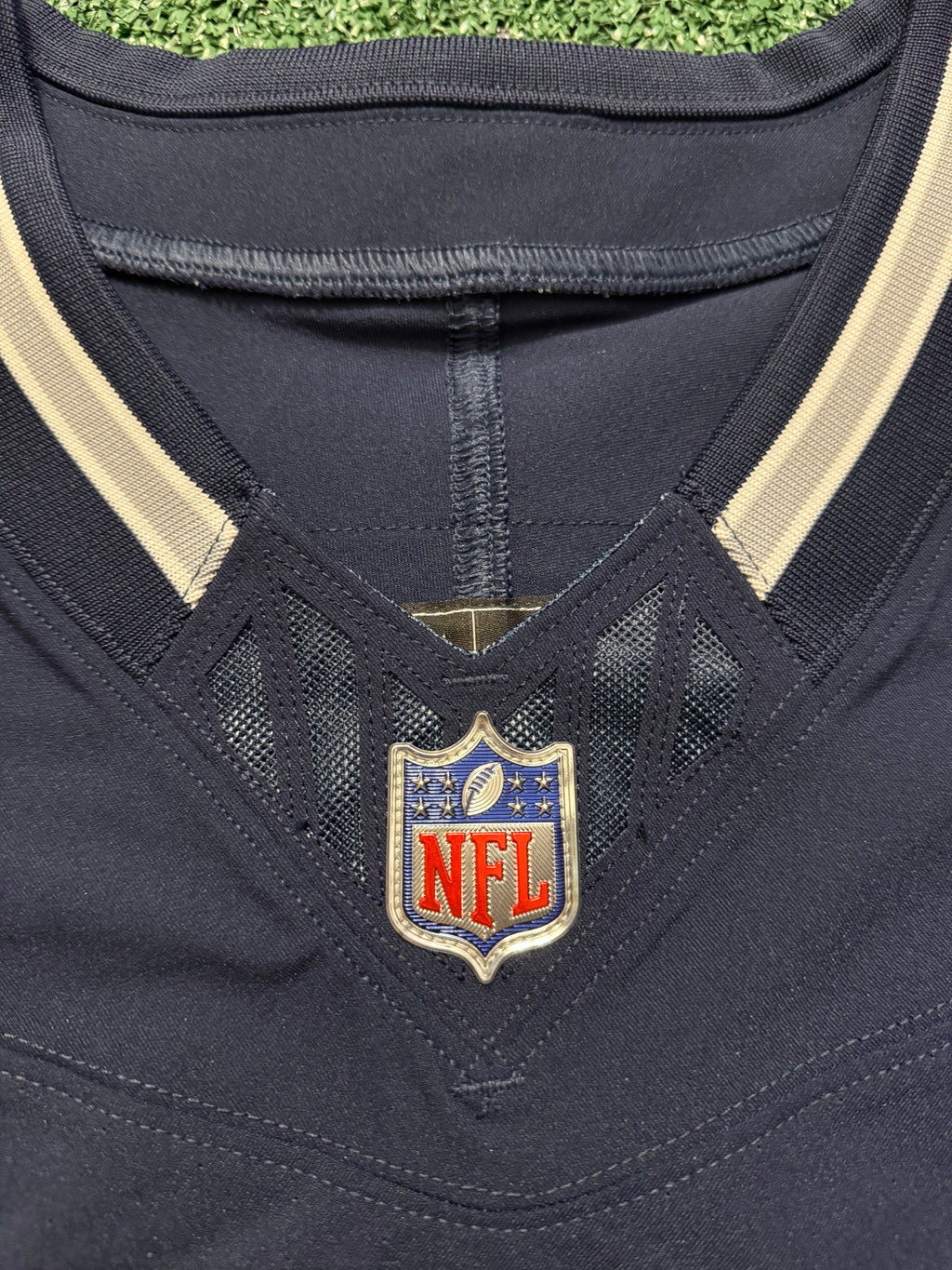 Dak Prescott Dallas Cowboys Jersey #4 Nike Vapor Fuse Elite Navy Size 44 (Large) NFL