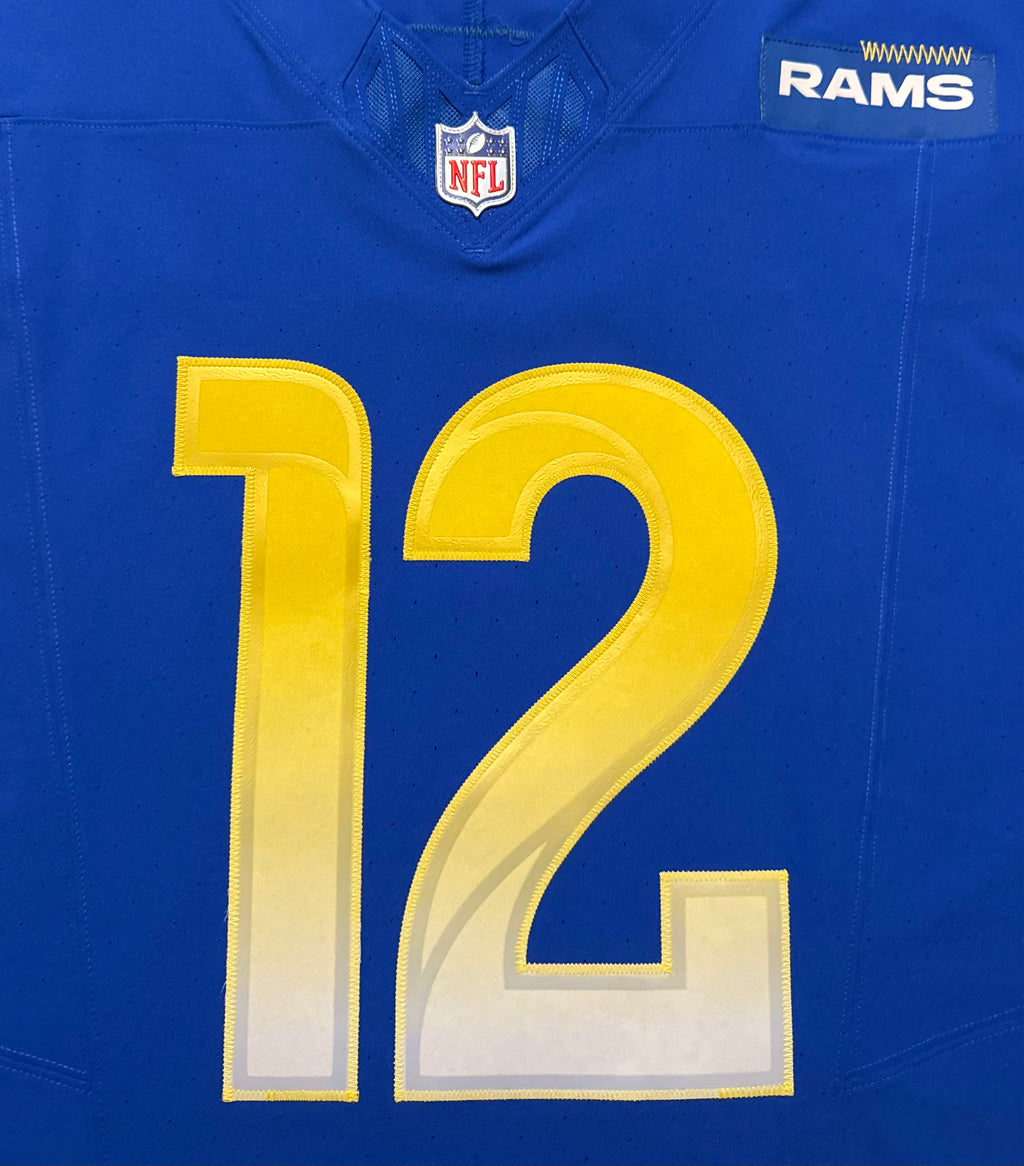 Puka Nacua Los Angeles Rams
Jersey #12 Nike Vapor FUSE Elite blue Size 44 (Large) NFL