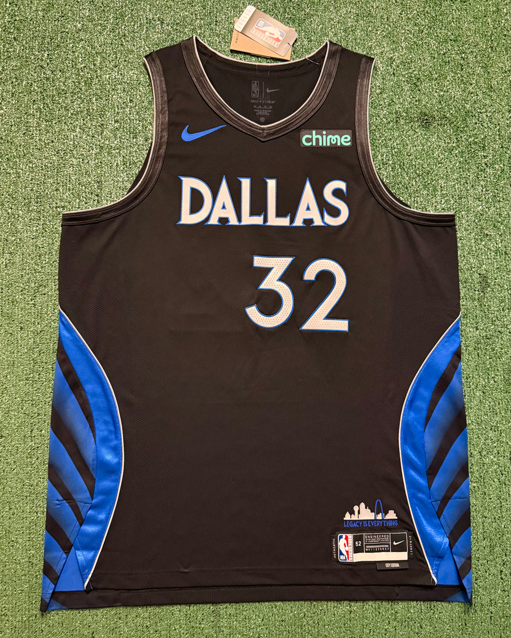 Cooper Flagg Dallas Mavericks Jersey #32 Nike ADV Black Size 52 (XL) NBA