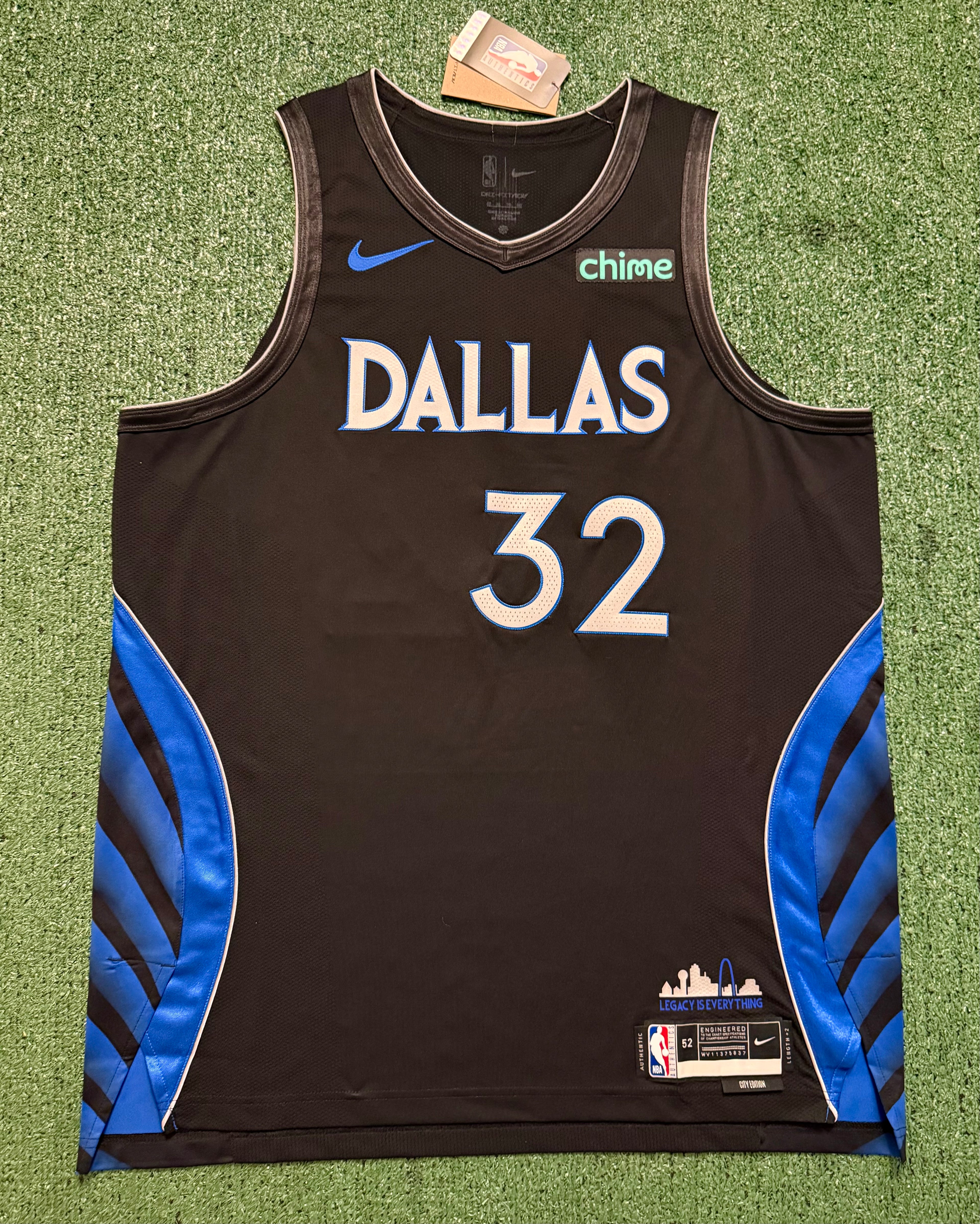 Cooper Flagg Dallas Mavericks Jersey #32 Nike ADV Black Size 52 (XL) NBA