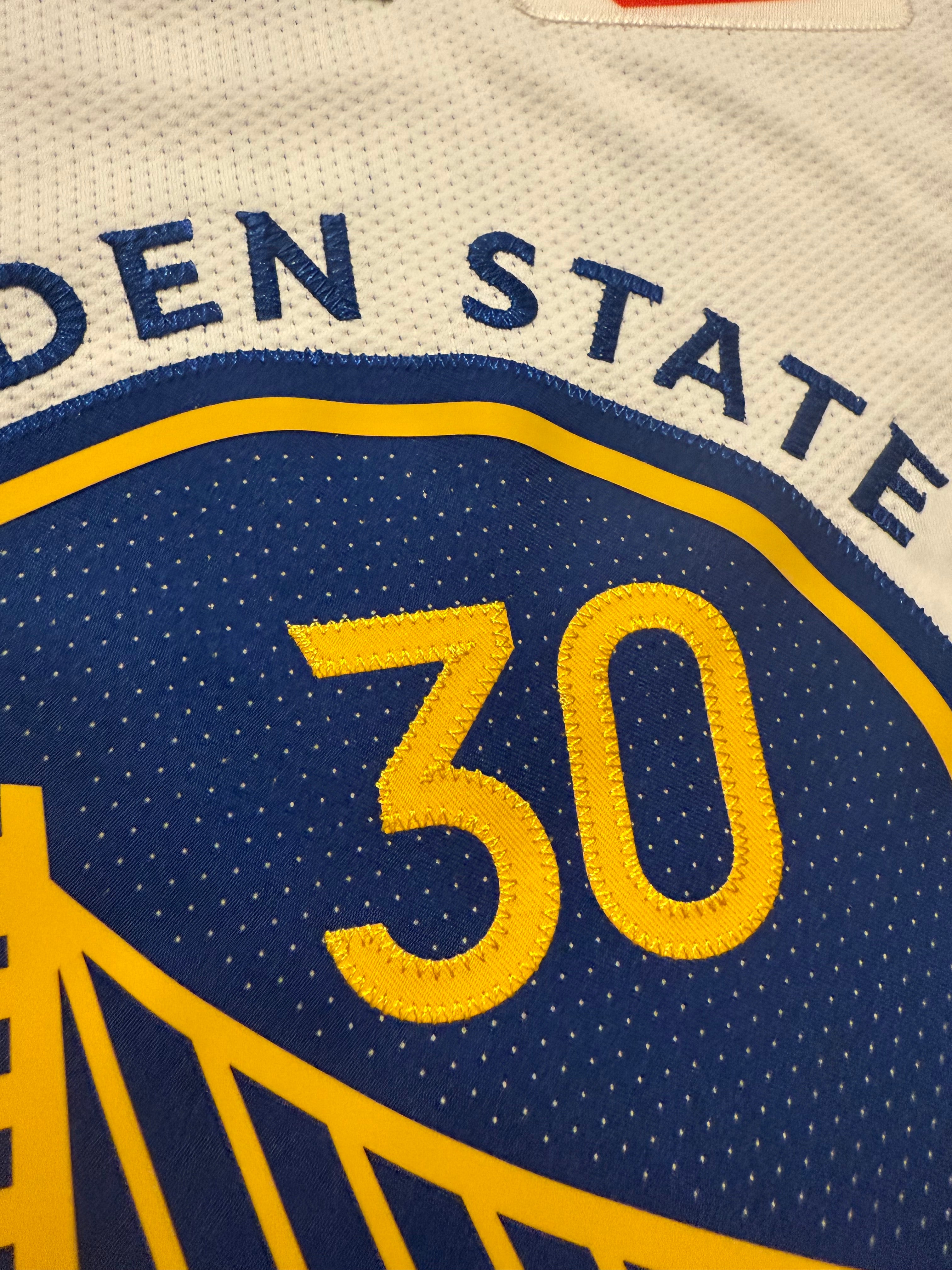 Steph Curry Golden State Warriors Jersey #30 Nike ADV Authentic White Size 48 (L) NBA