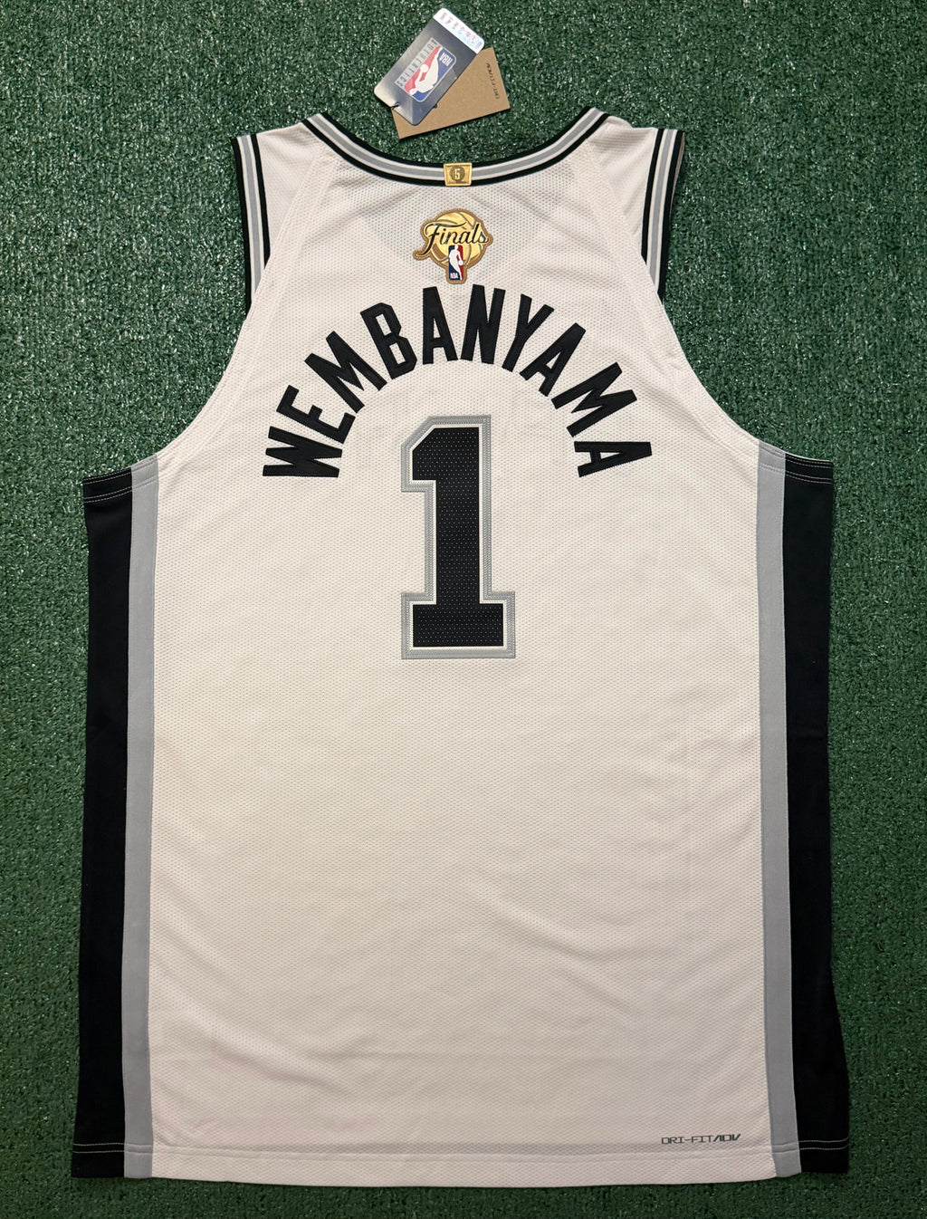 Victor Wembanyama San Antonio Spurs Jersey #1 Nike ADV Authentic White Size 52 (XL) NBA