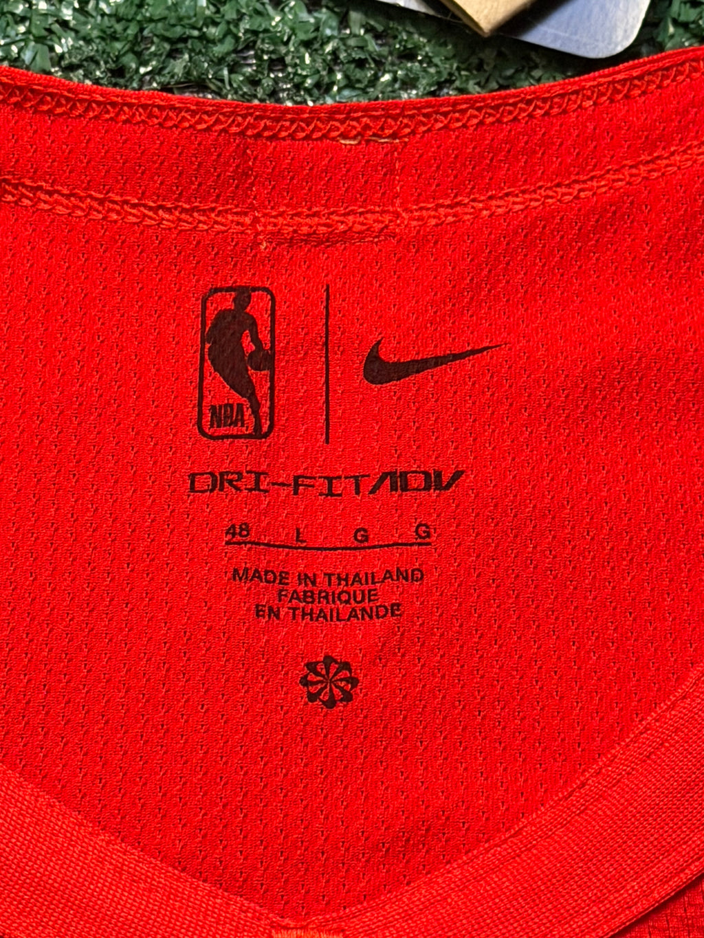Scottie Barnes Toronto Raptors Jersey #4 Nike ADV Authentic Red Size 48 (Large) NBA