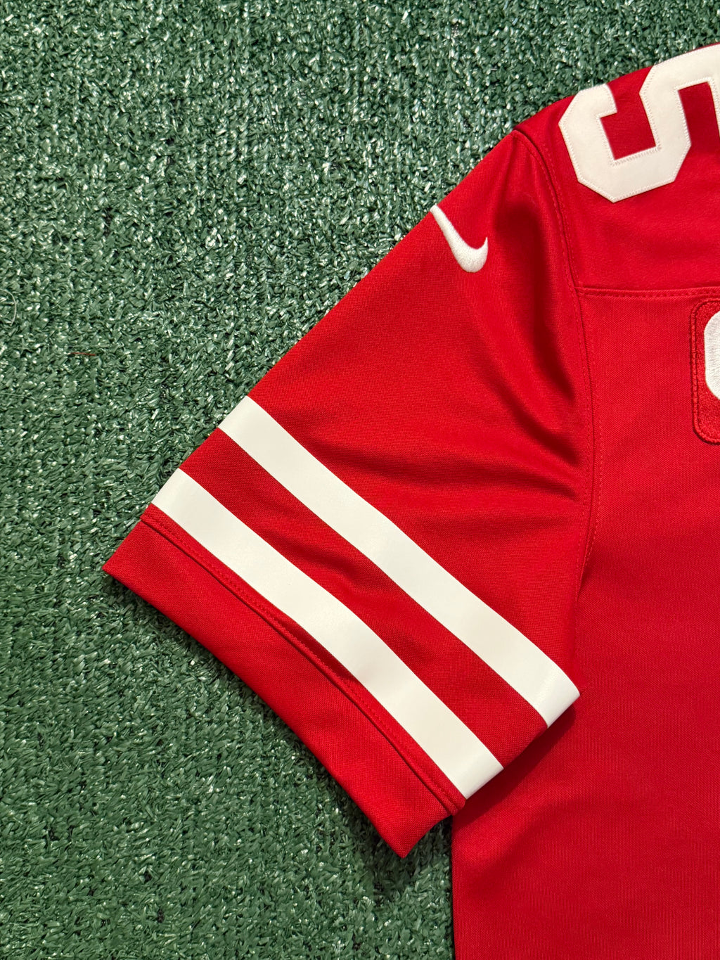 George Kittle San Francisco 49ers
Jersey #85 Nike Vapor Limited Red Size (Medium) NFL