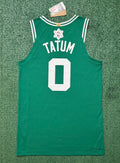 Jayson Tatum Boston Celtics Jersey #0 Nike ADV Authentic Green Size 44 (Medium) NBA